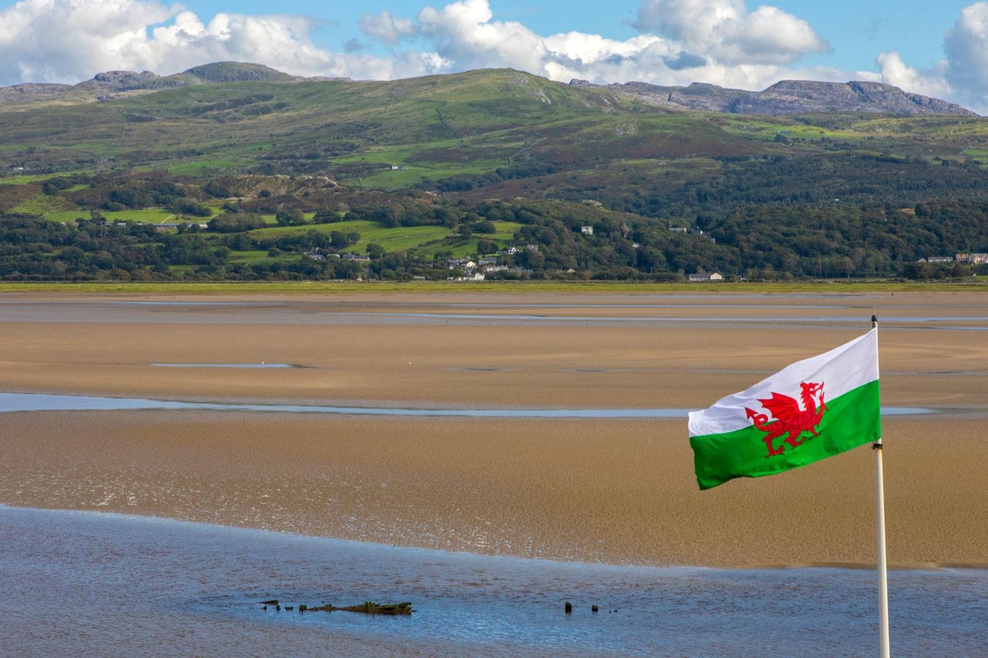 View of Dwyryd Estuary