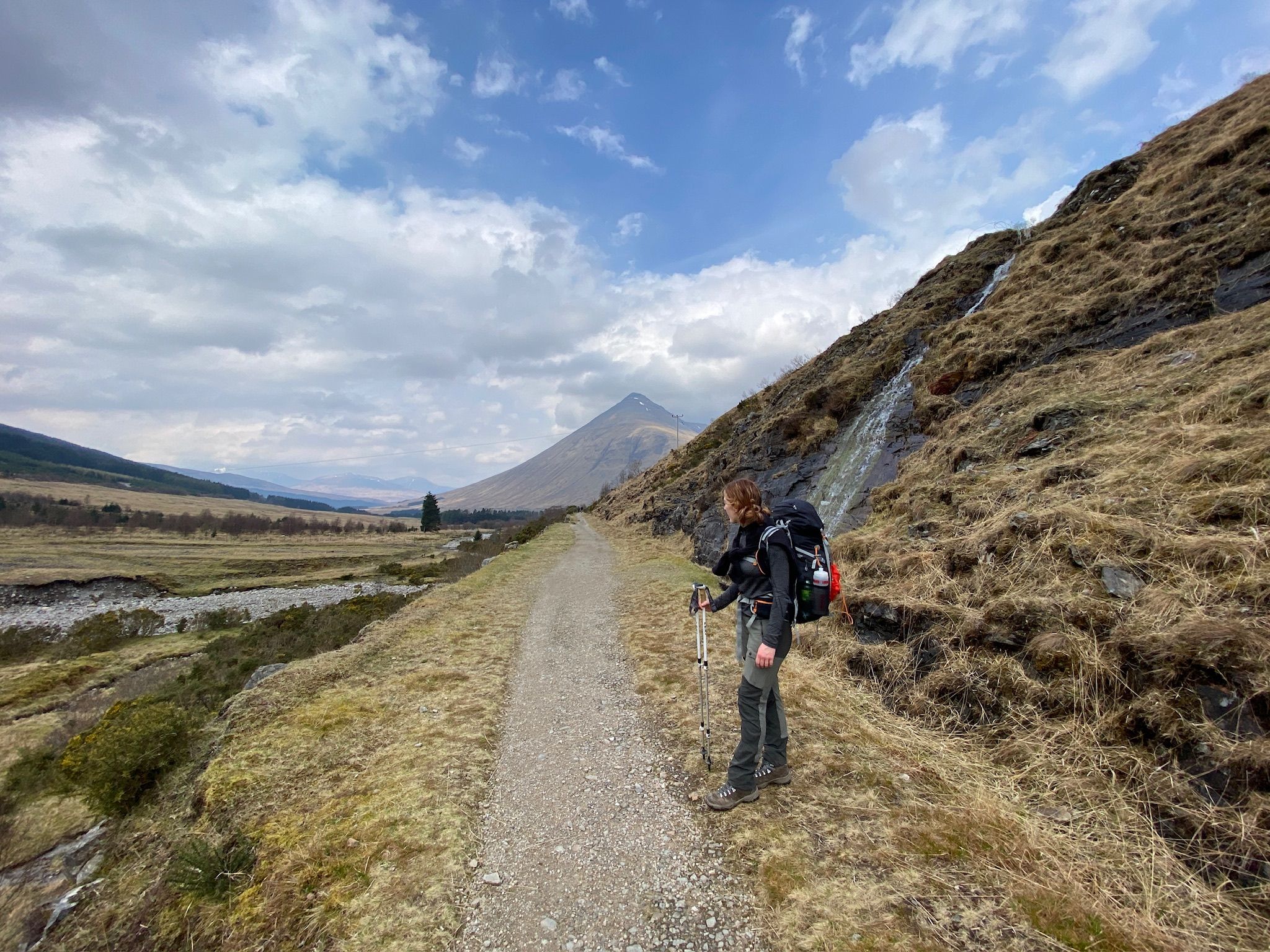Holly from Celtic Trails walking the West Highland Way