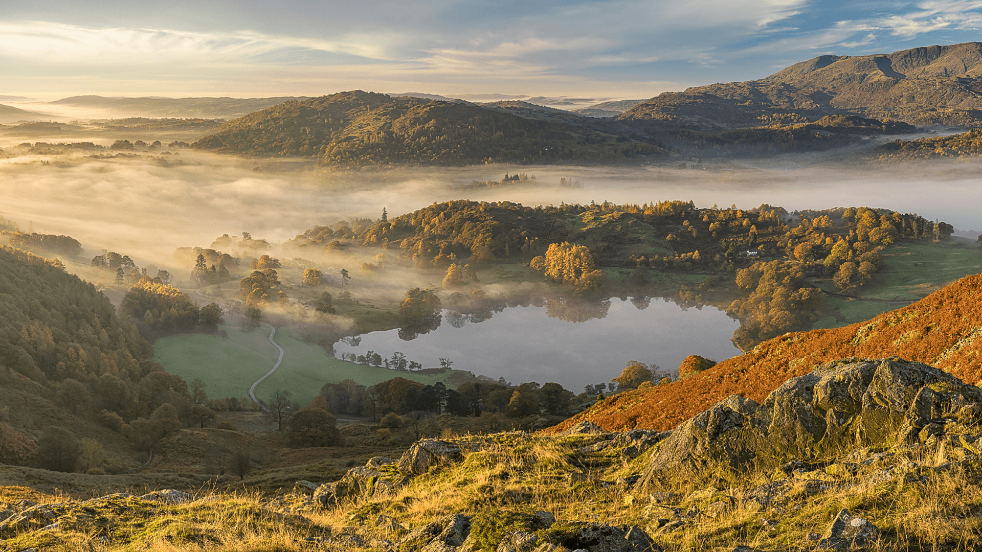 View over Derwent Water