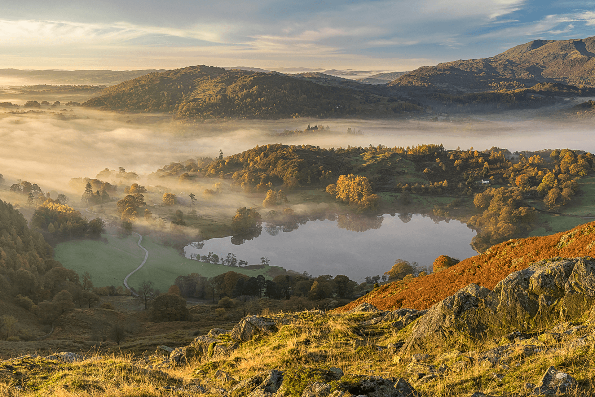 View over Derwent Water