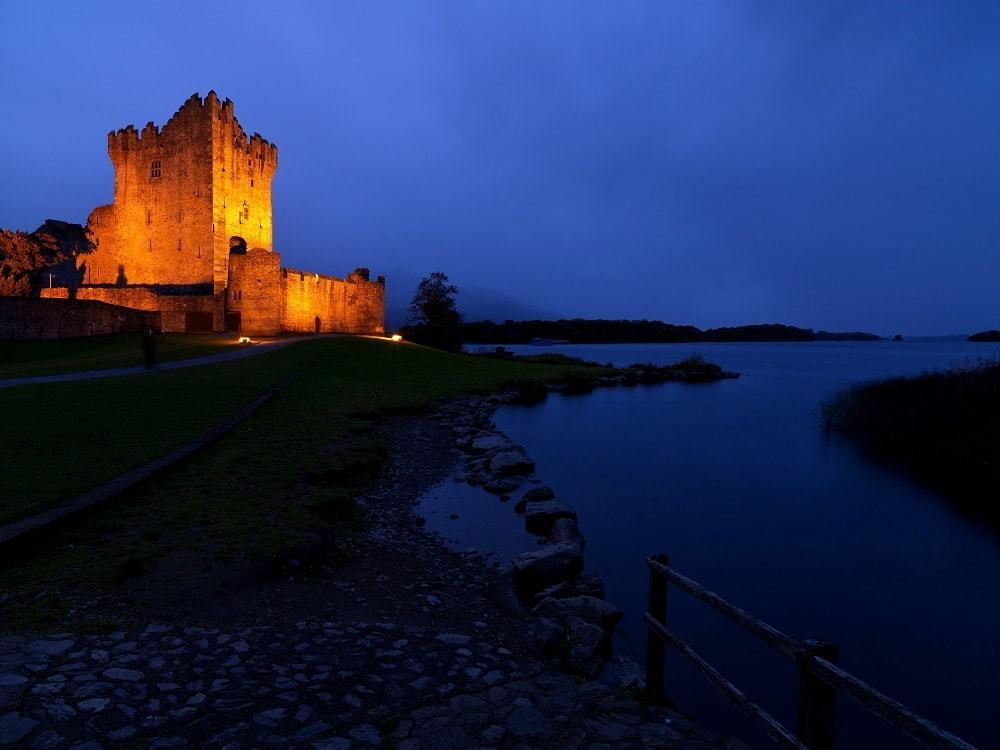 Ross Castle, Killarney walking holidays ireland