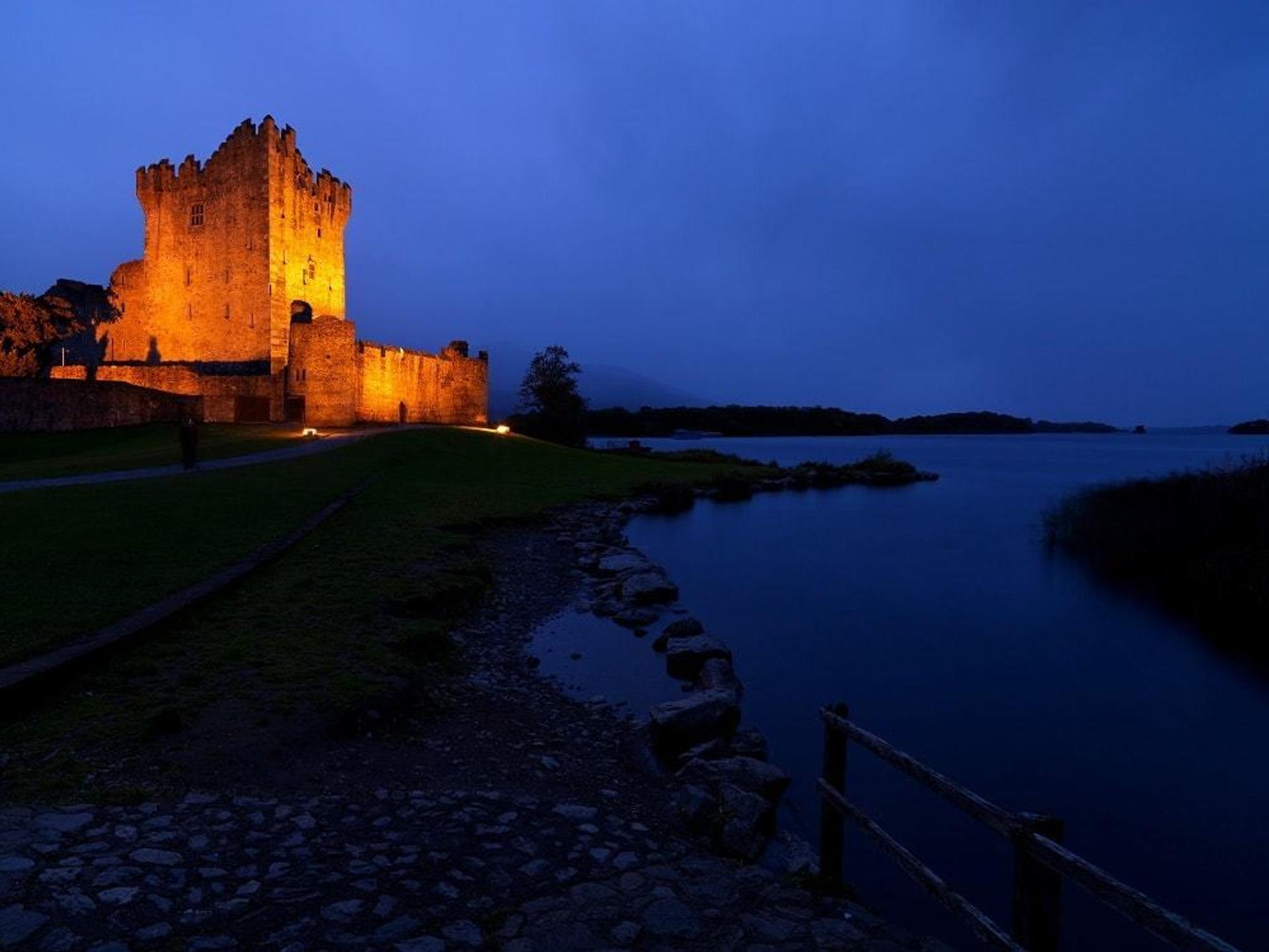 Ross Castle, Killarney walking holidays ireland