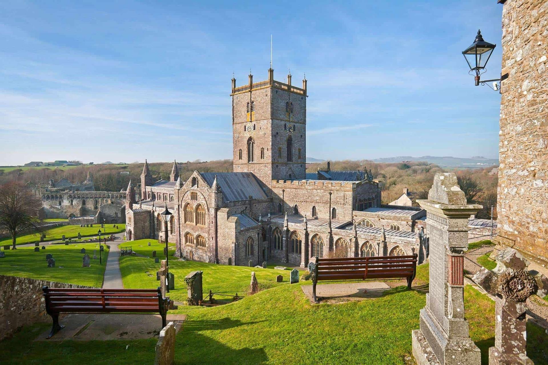 Image of St.Davids Cathedral, in the smallest city in the U.K.