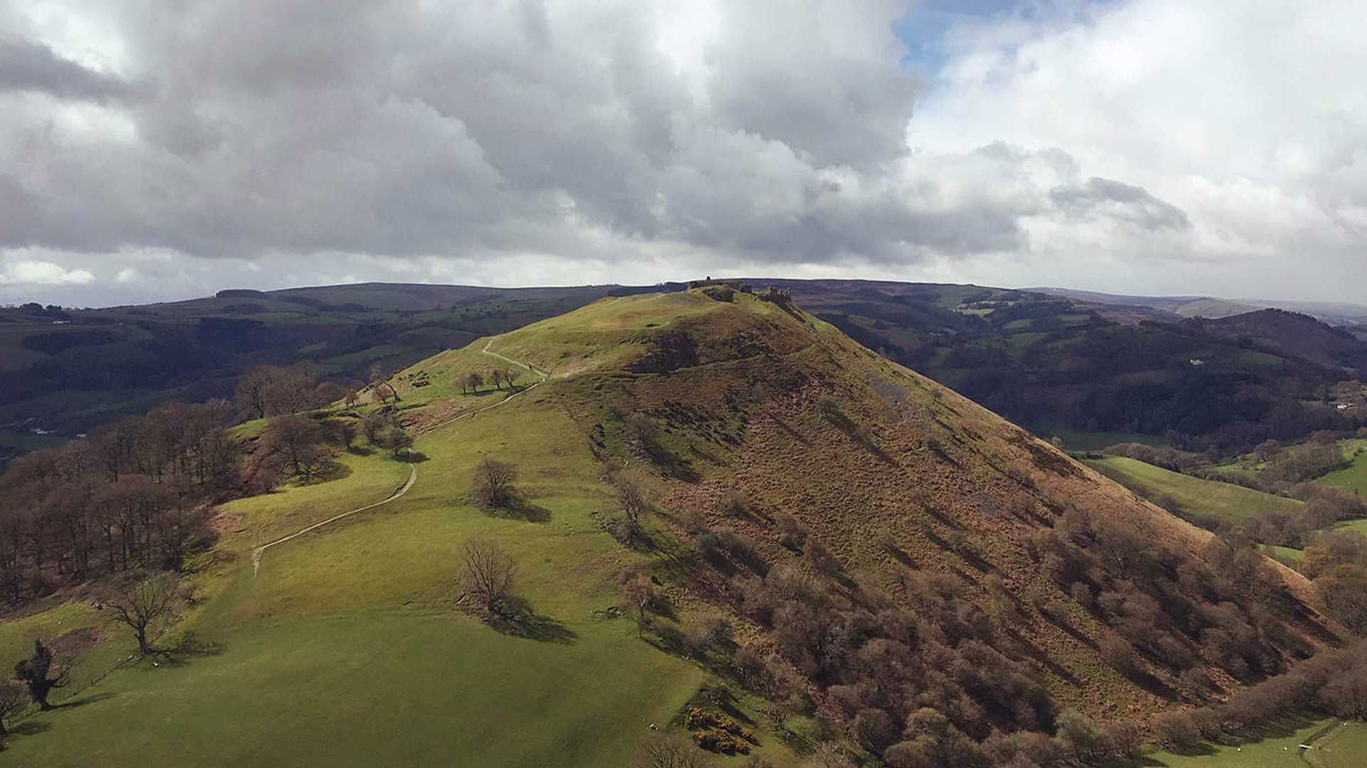 View of Dinas Brân Llangollen