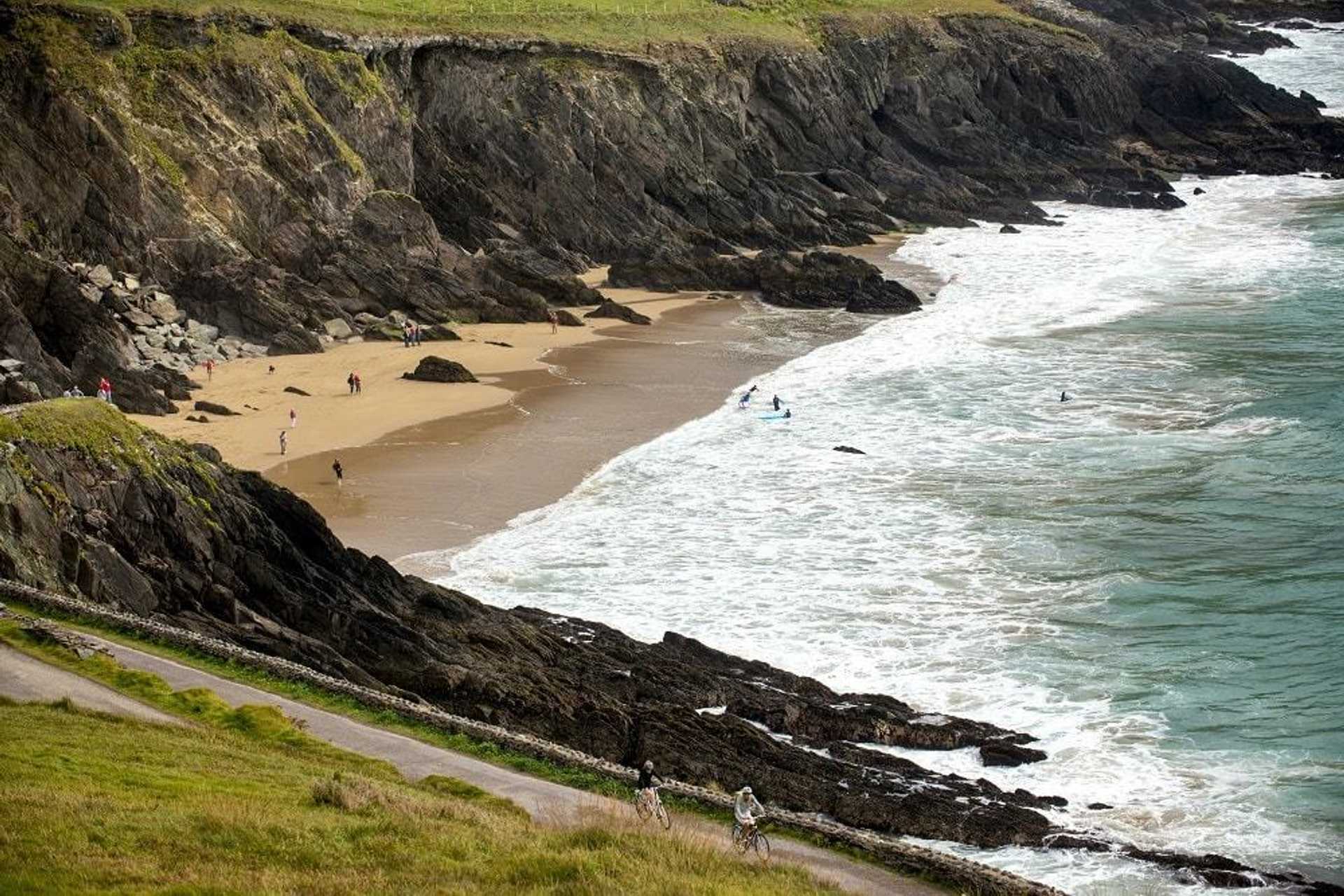 Ireland walking holidays, Coumeenoole Beach, Slea Head