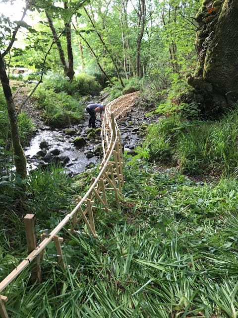 Mini railroad track, Great Glen Way