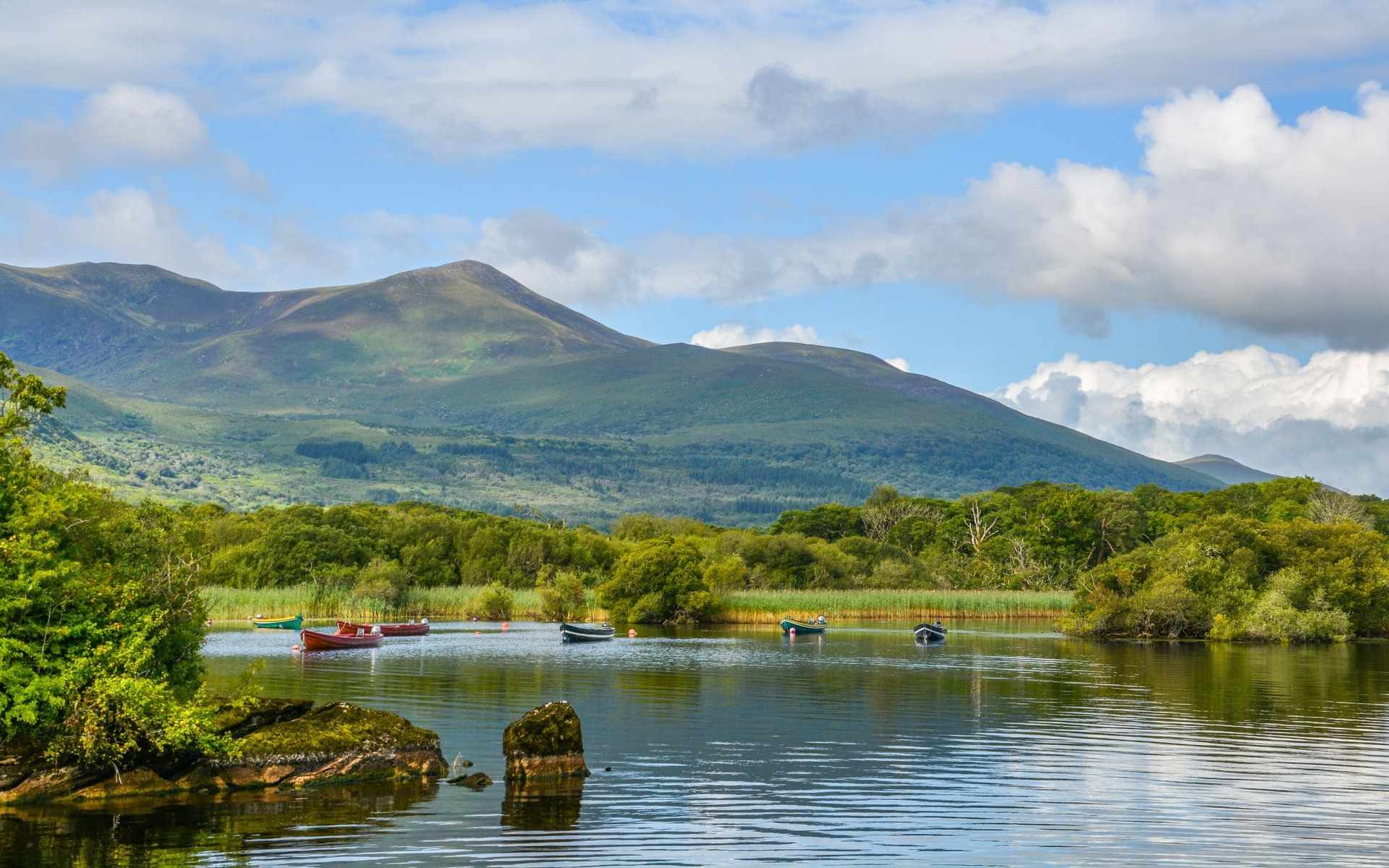 Lake along the Ring of Kerry, Ireland