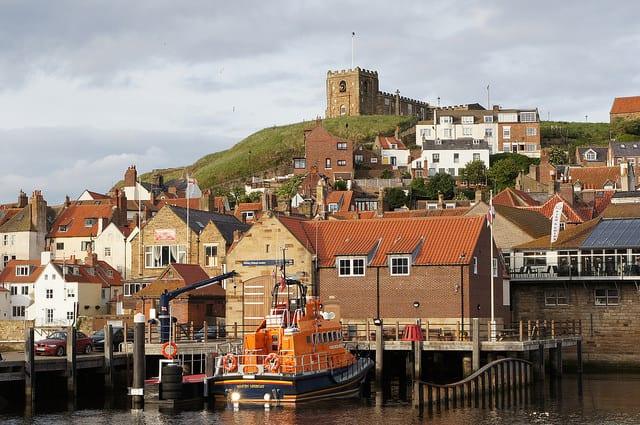Whitby Harbour, Walking the Cleveland Way