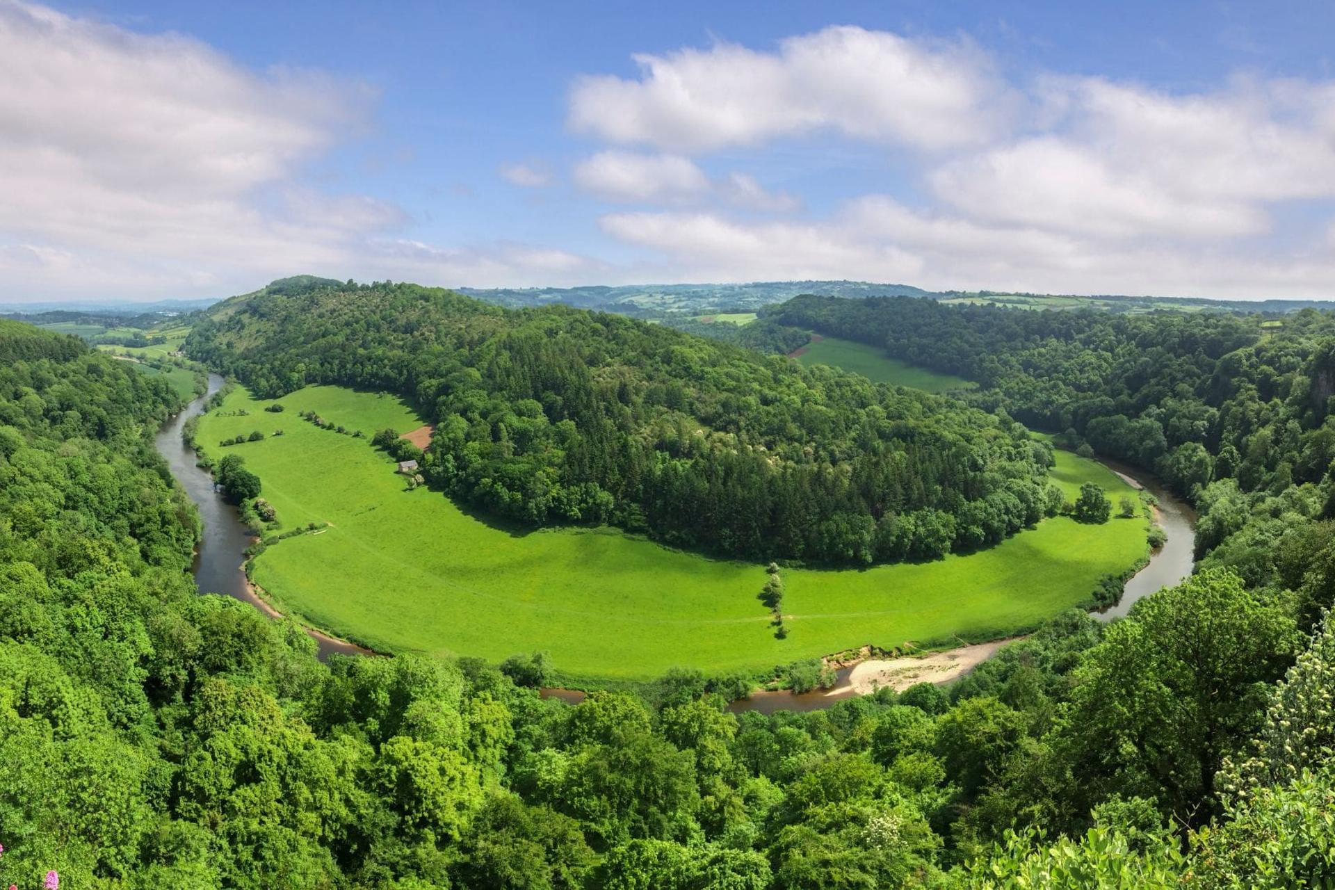 The Wye Valley from Symonds Yat Rock Viewpoint