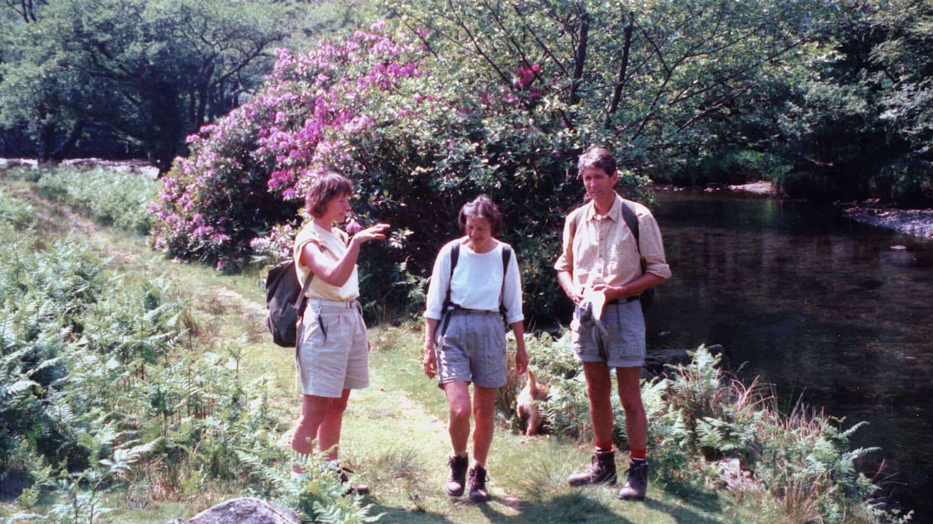 Judy guiding clients