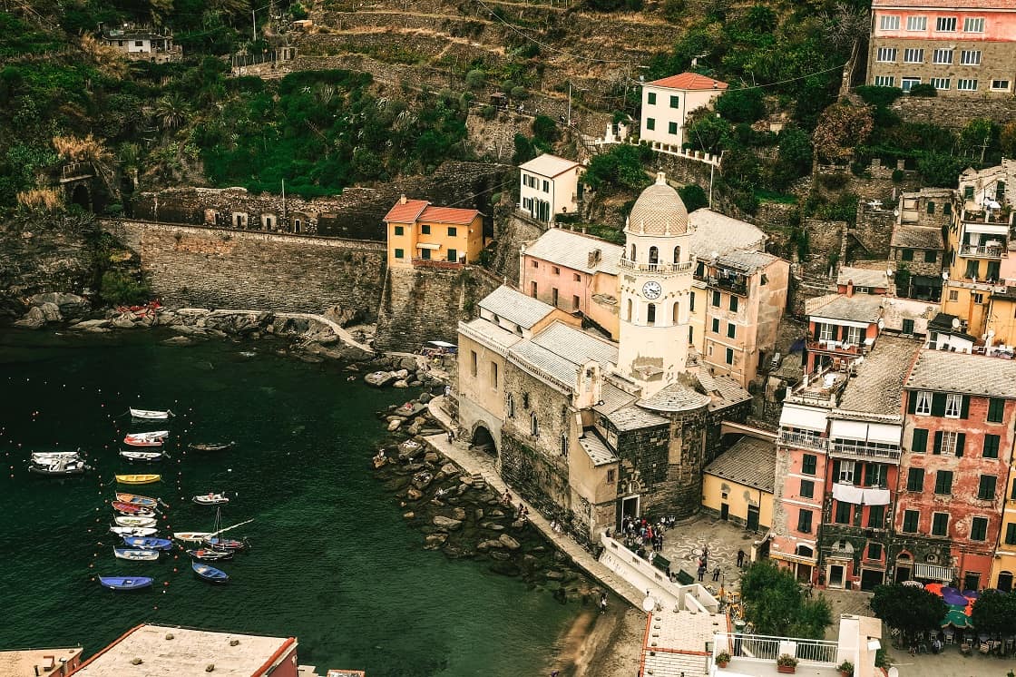 Vernazza Harbour