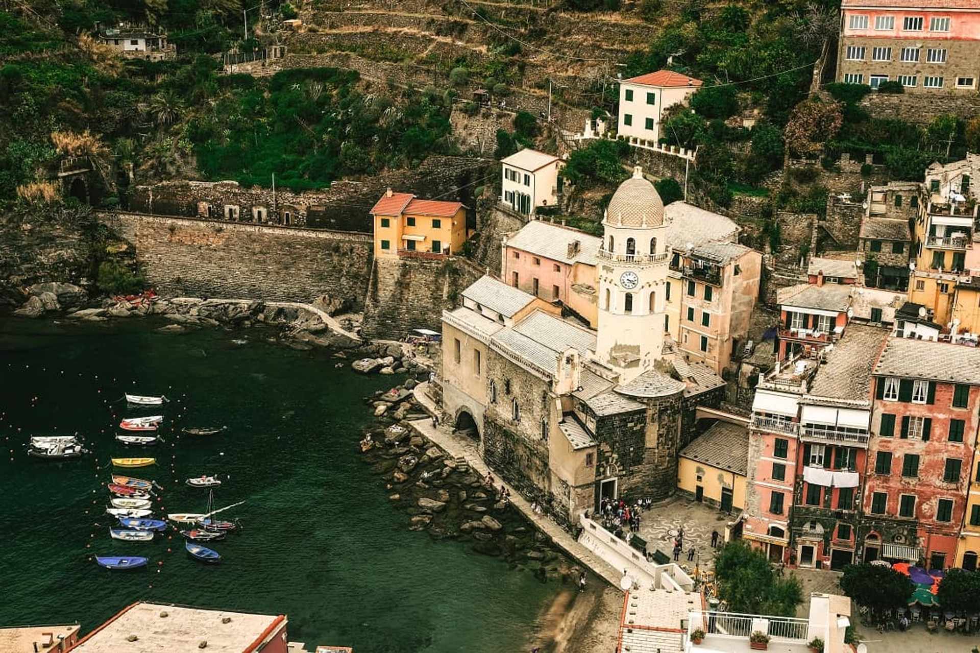 Vernazza Harbour