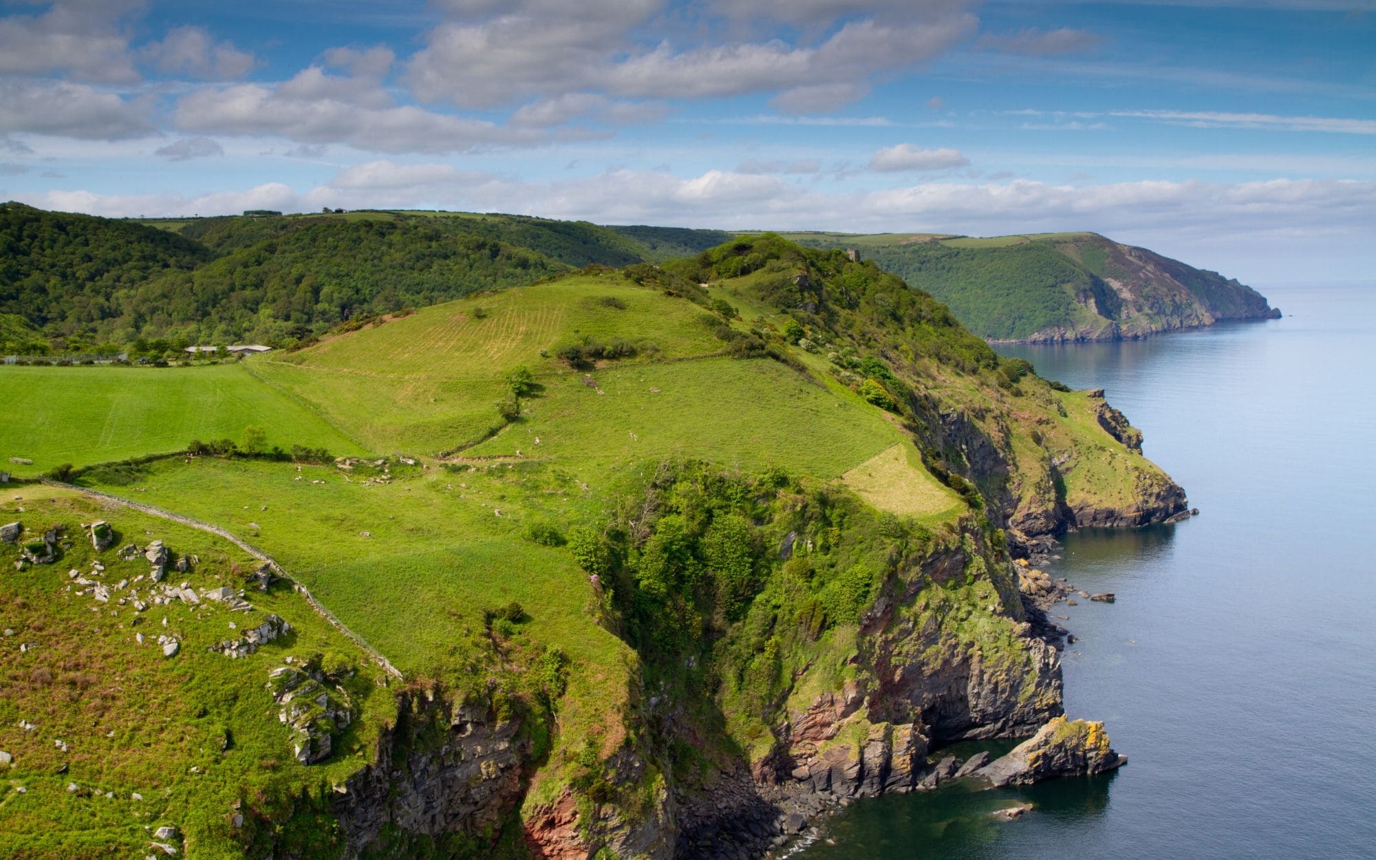 Devon coastline near Lynton