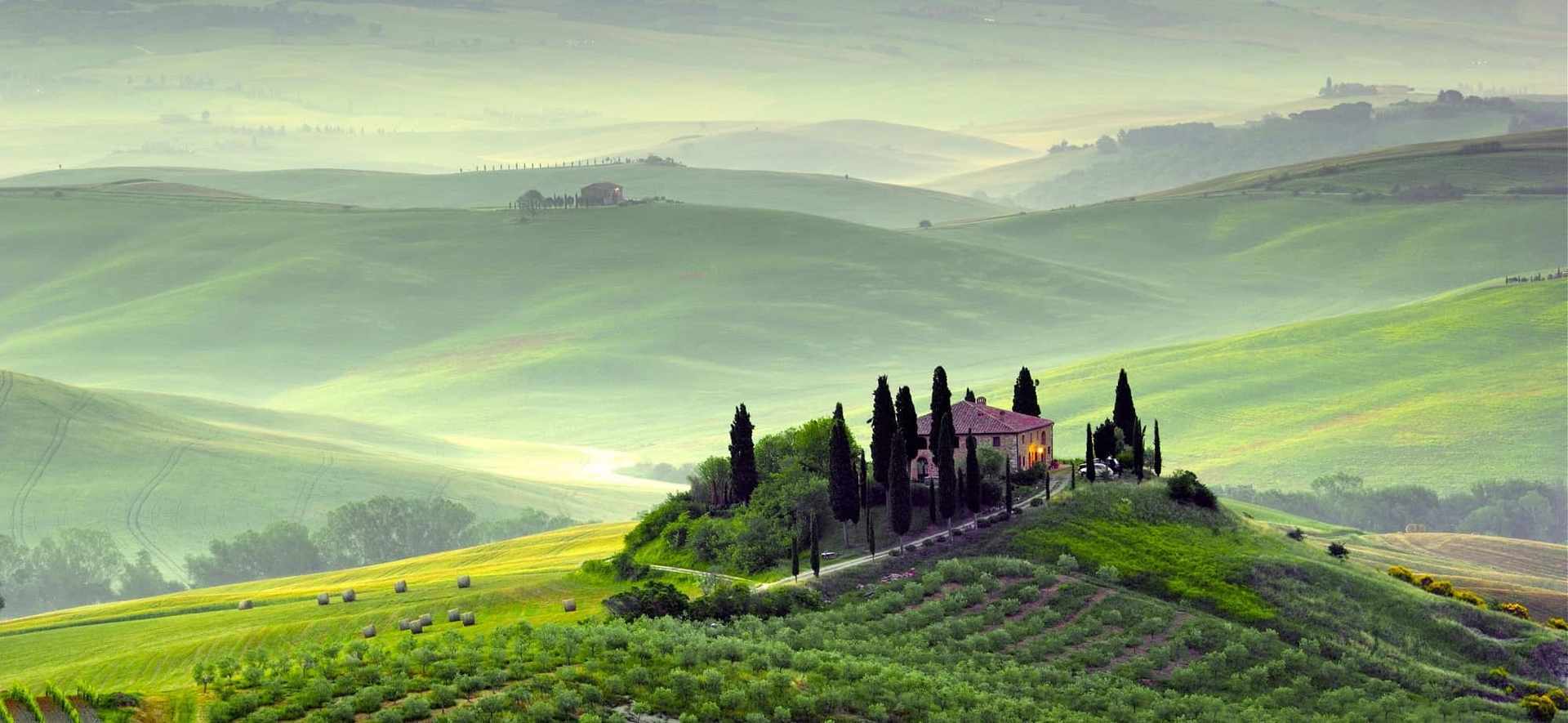 Tuscan farm house