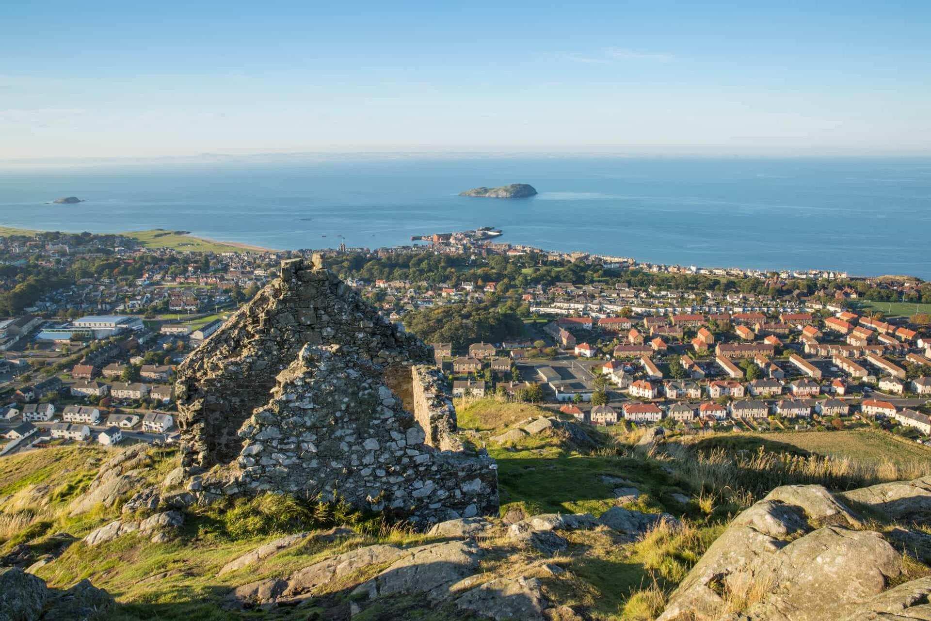 View over North Berwick