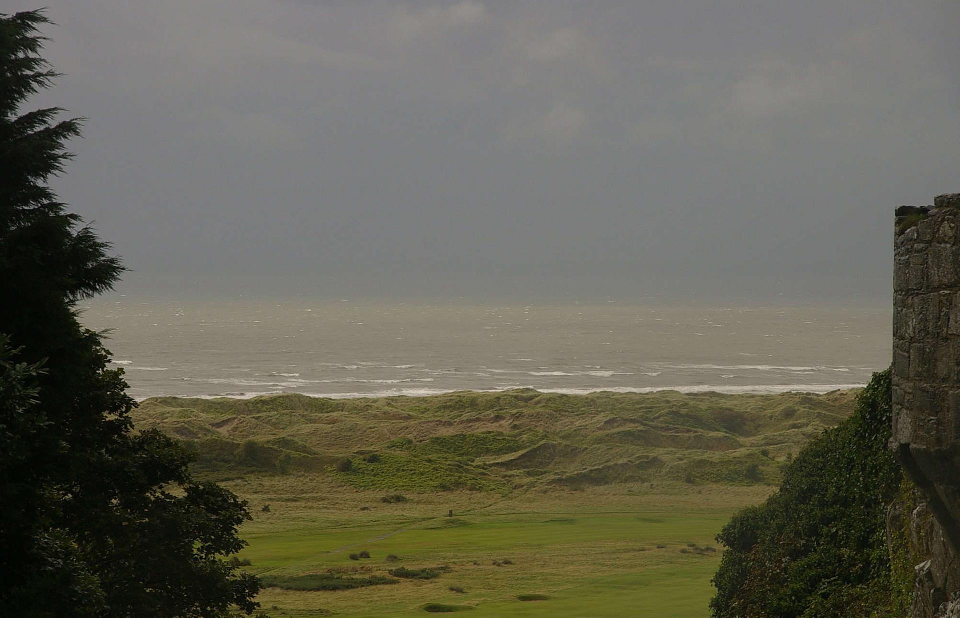 Coast view from Harlech Castle Credit:Matt Buck