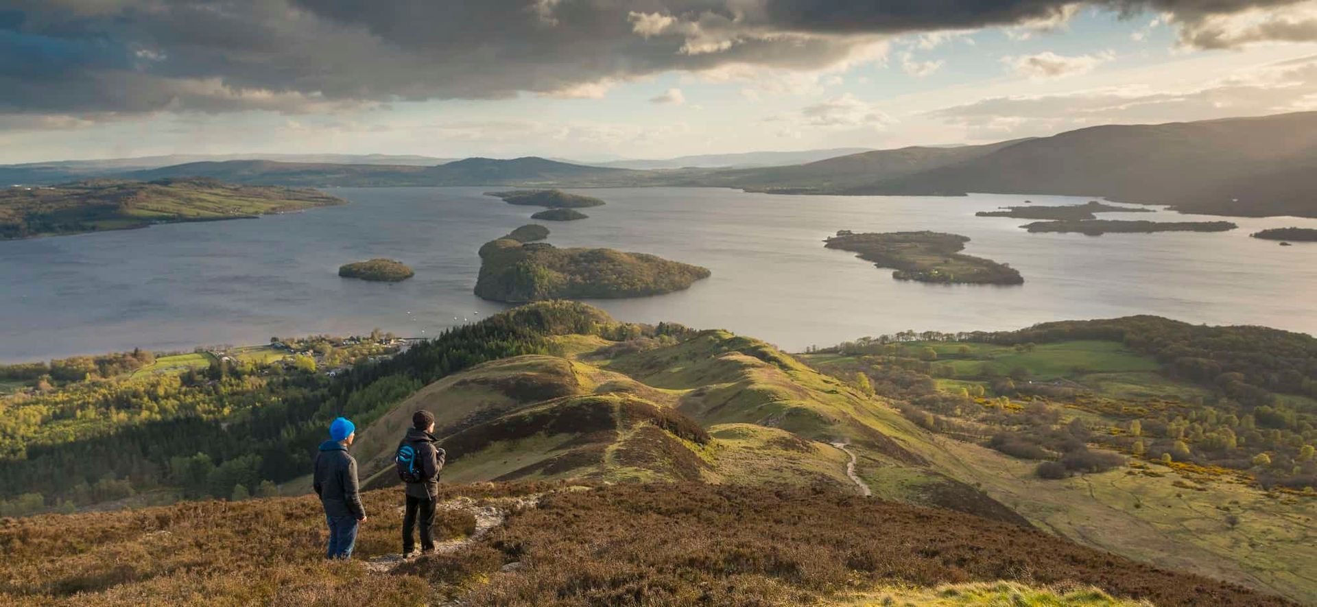 Conic Hill Walkers Loch Lomond