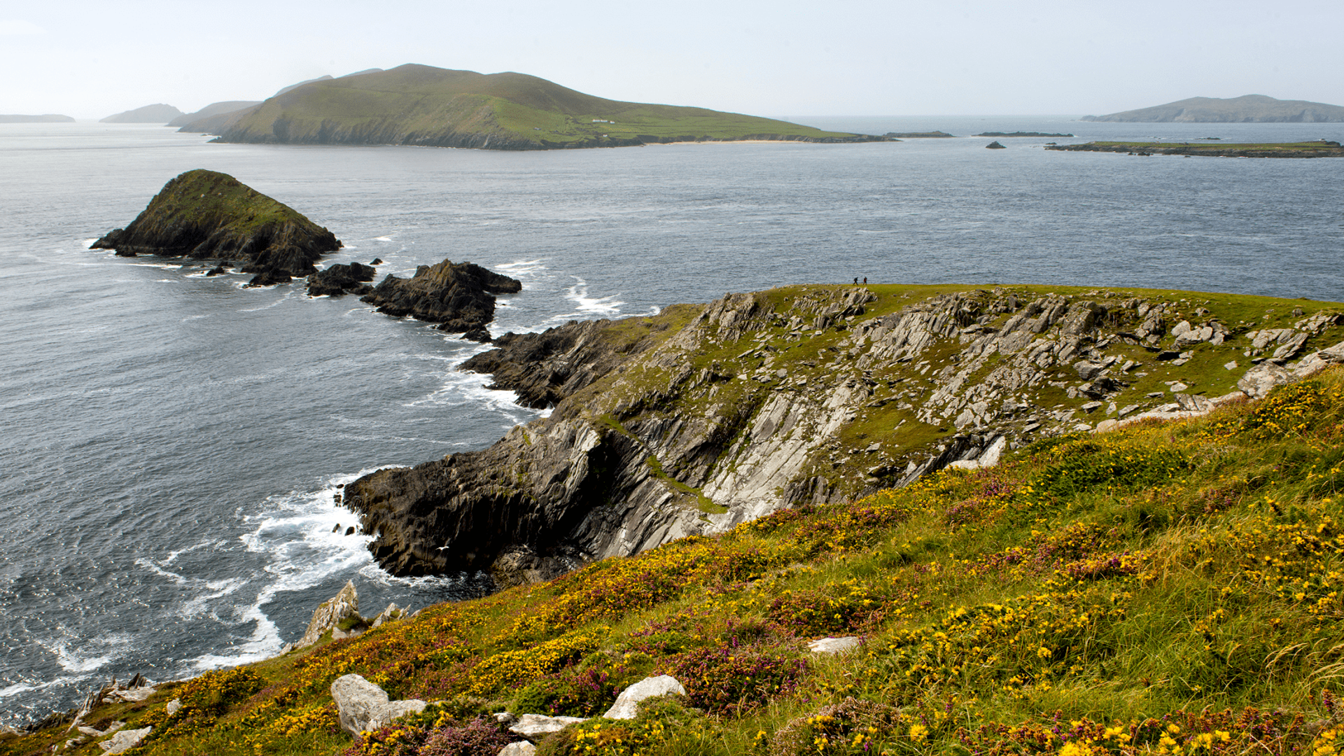 Irish Sea on the Dingle Way