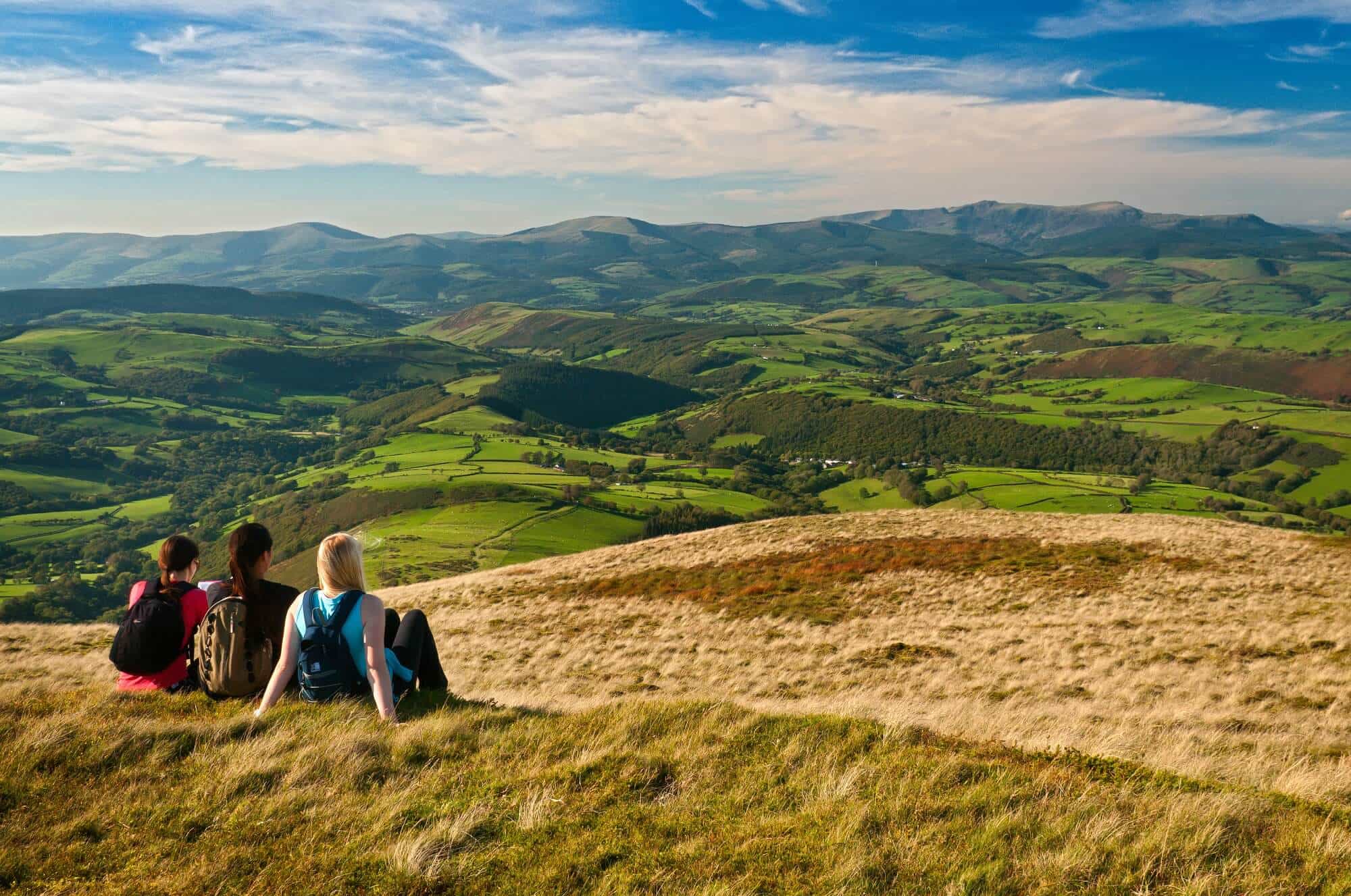 Cambrian Mountains, on a glyndwr's way walking holiday