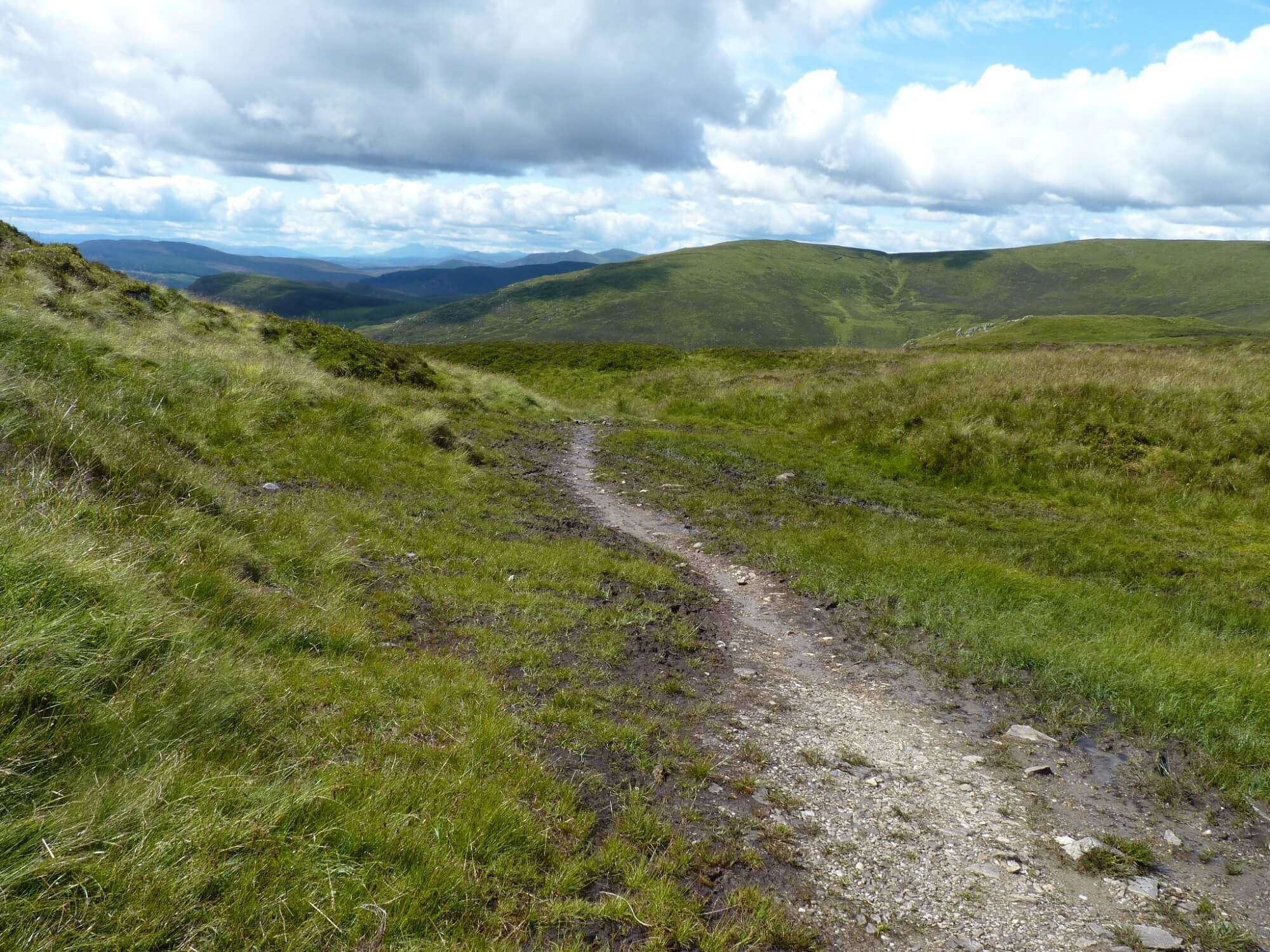 Descent to Glen Ardle