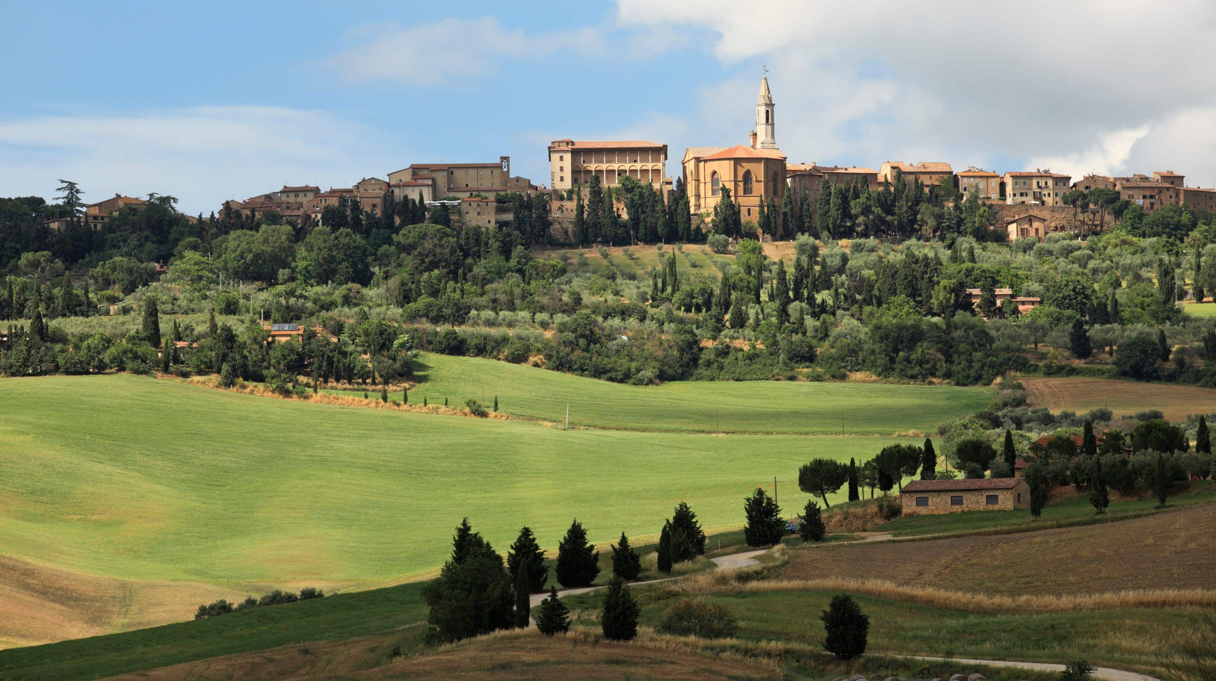 Pienza skyline, Val d'Orcia