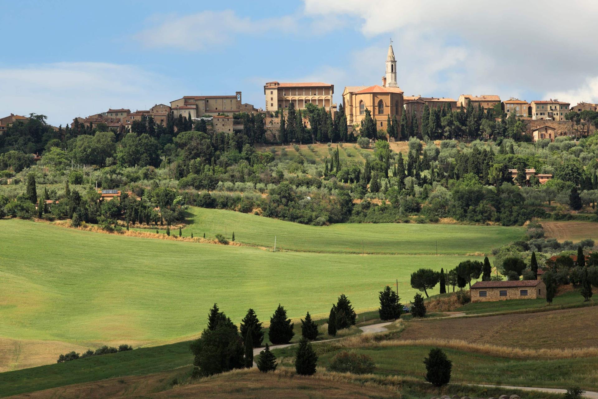 Pienza skyline, Val d'Orcia
