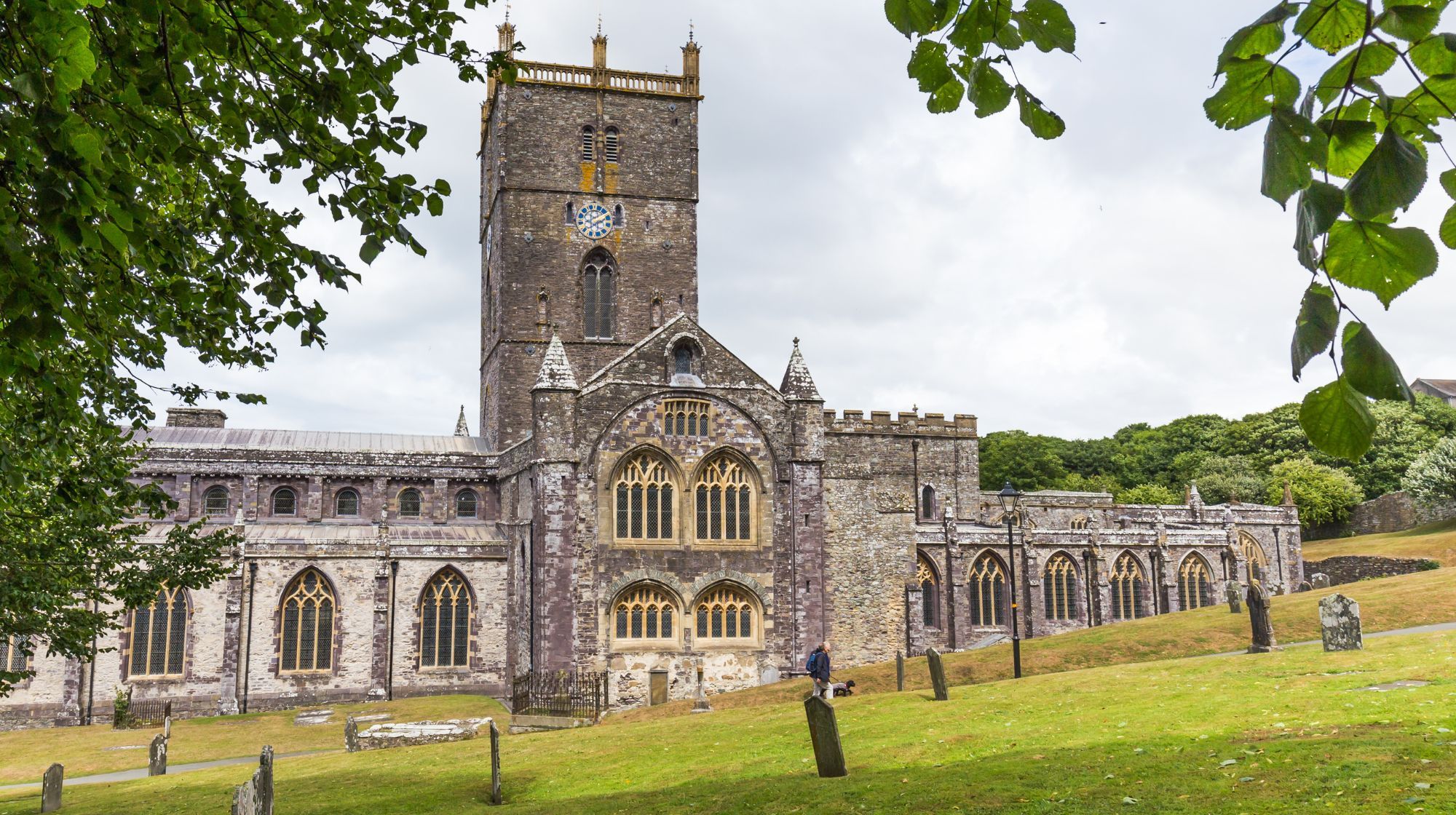 St Davids Cathedral, Pembrokeshire, Wales UK