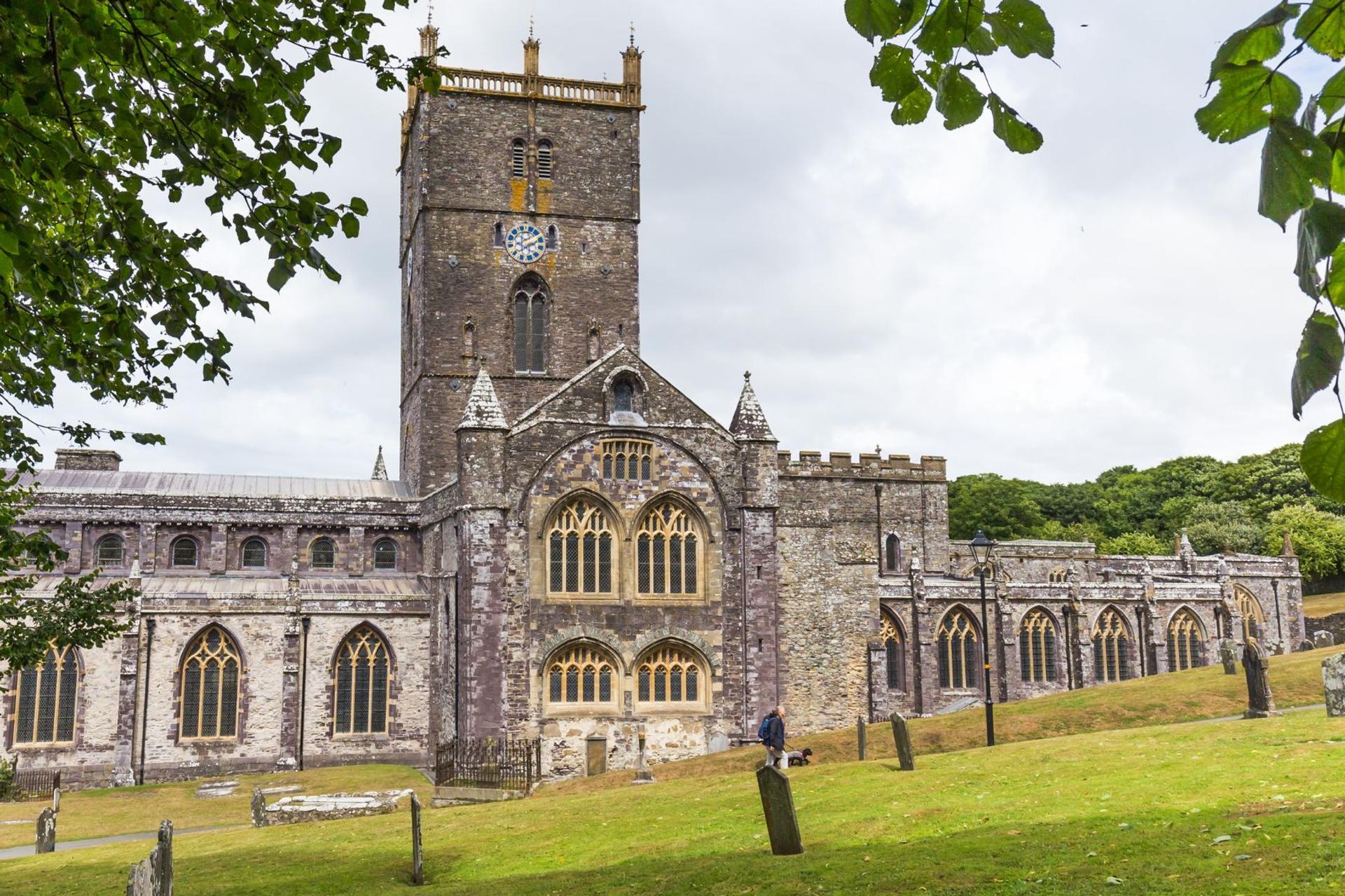 St Davids Cathedral, Pembrokeshire, Wales UK