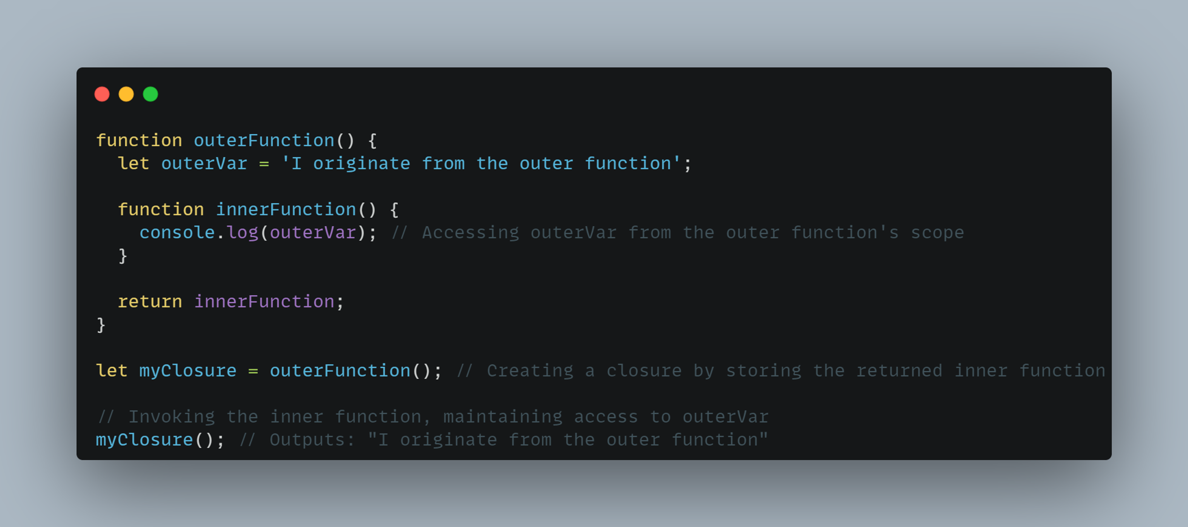 Understanding Closures in JavaScript: Real-Life Example