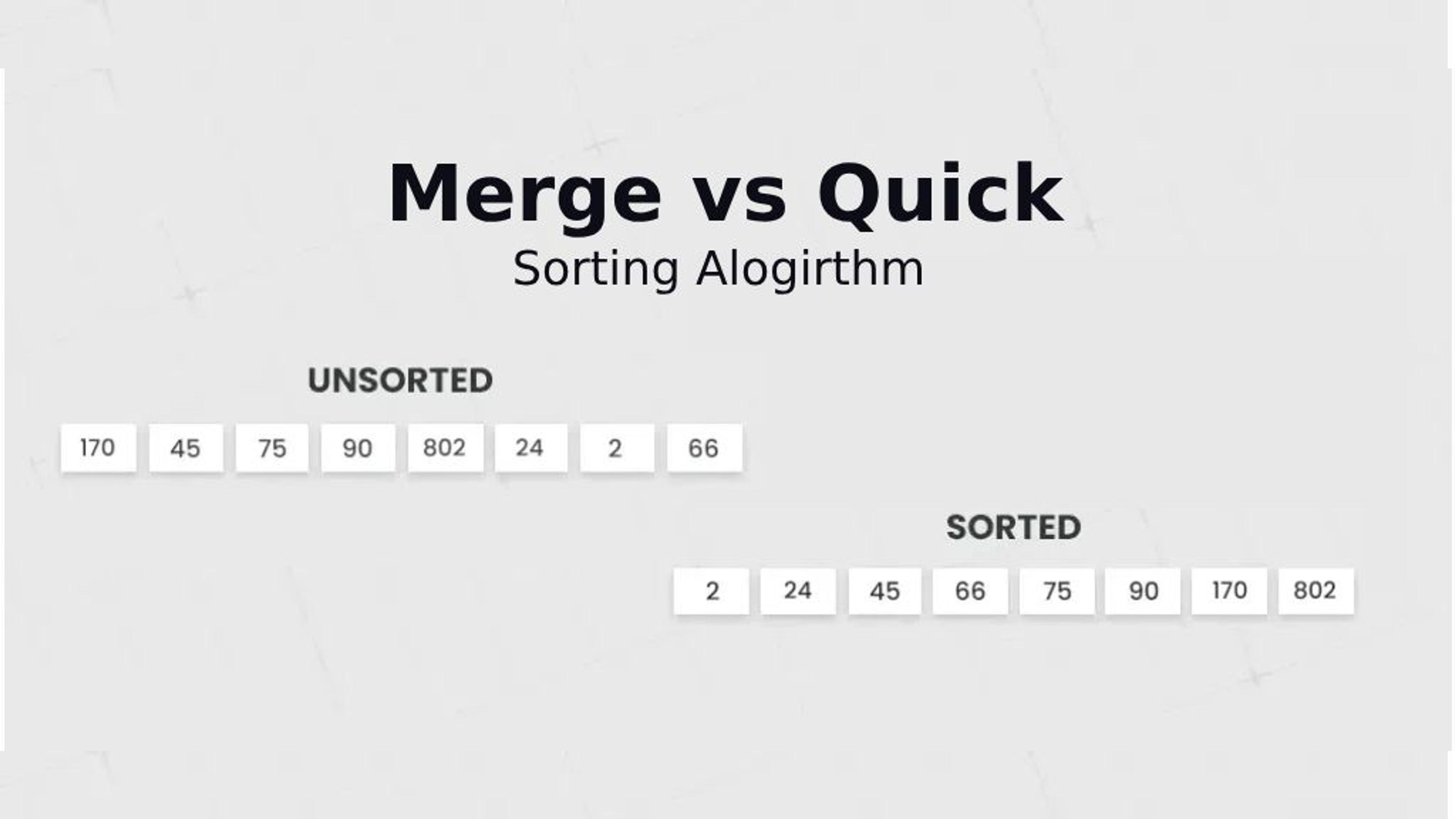 Merge Sort vs Quick Sort: Key Differences, Pros, & Use Cases Banner Image
