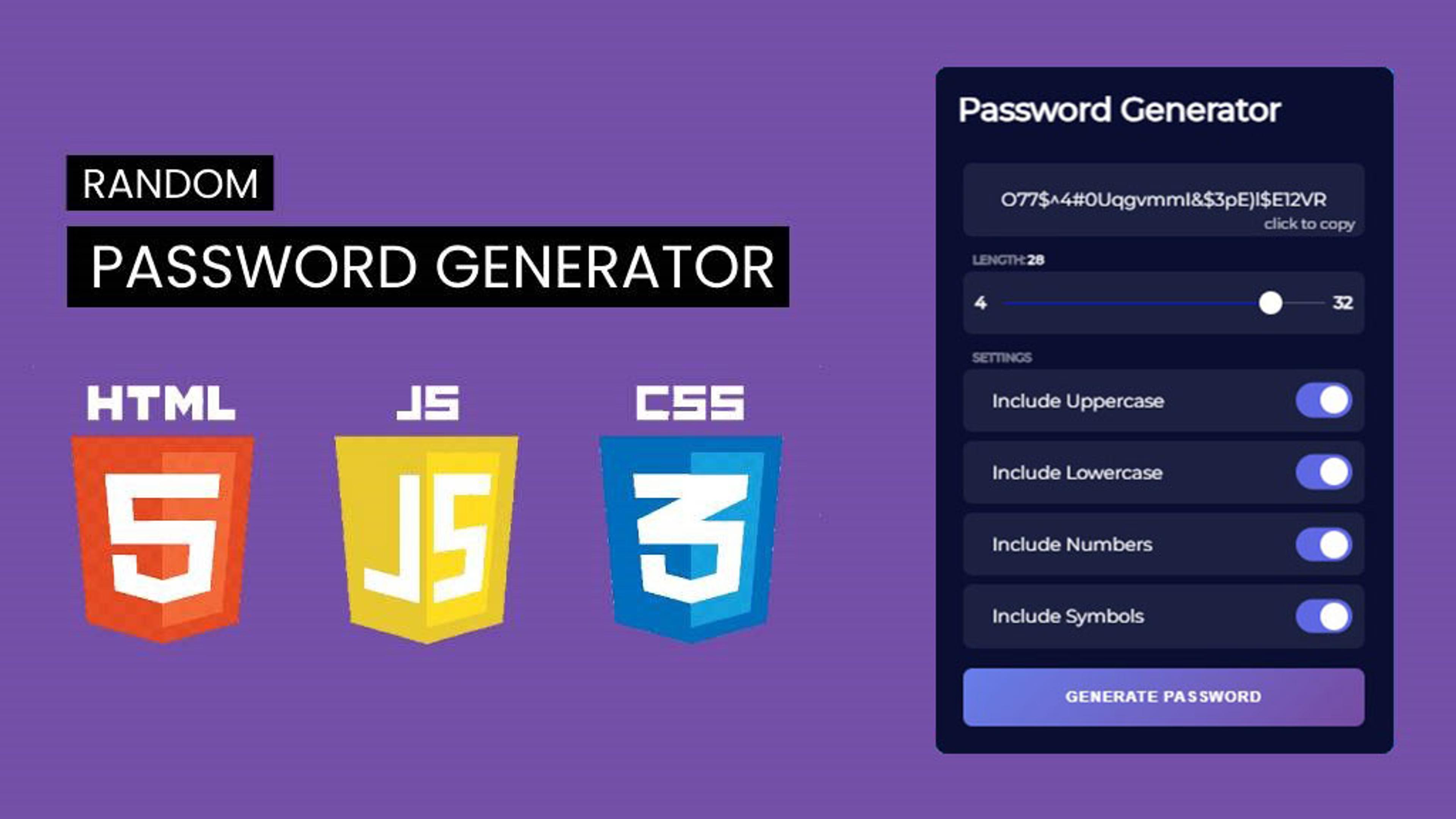 Password Generator: How to Generate Passwords Using JavaScript Banner image