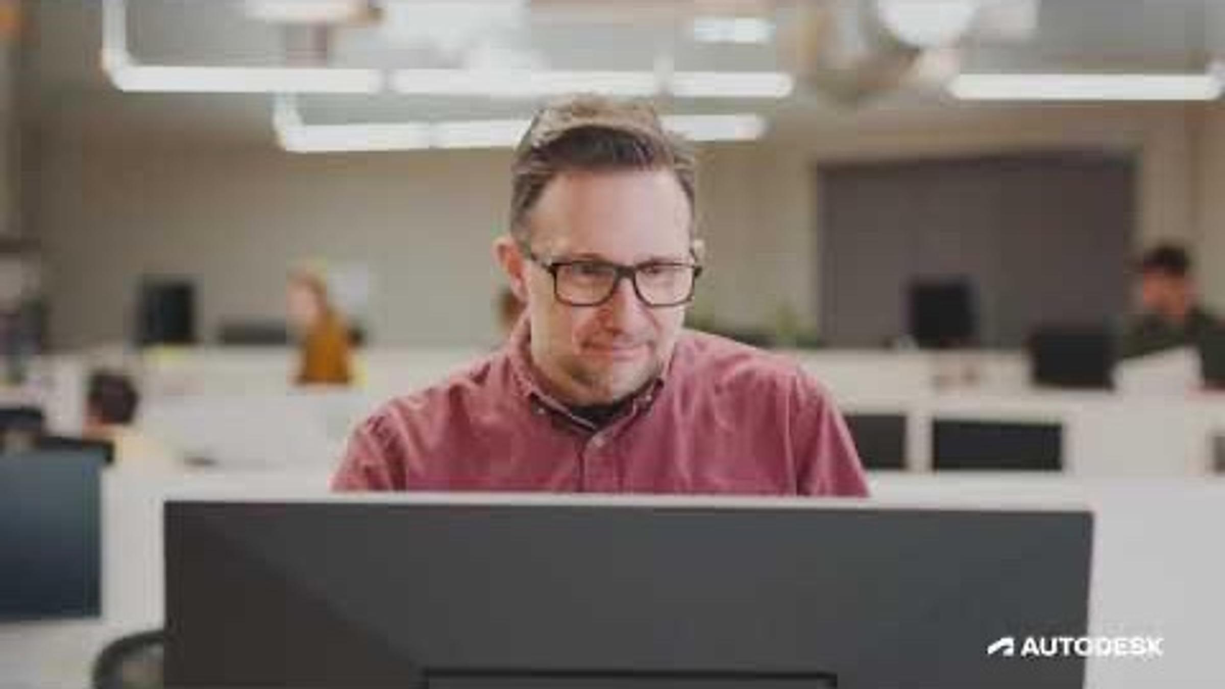 Cena do vídeo de visão geral do AutoCAD LT