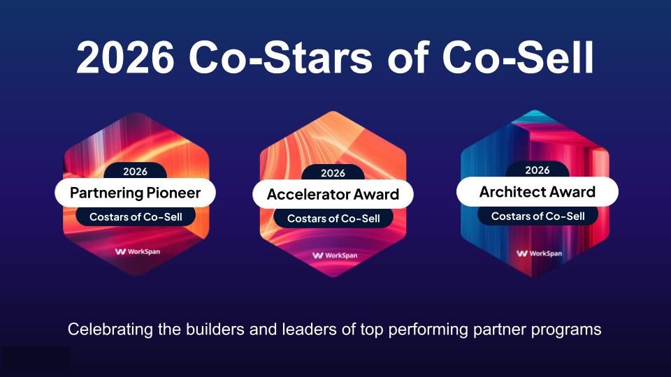 2026 Co-Stars of Co-Sell awards: the Partnering Pioneer, Accelerator and Architect awards
