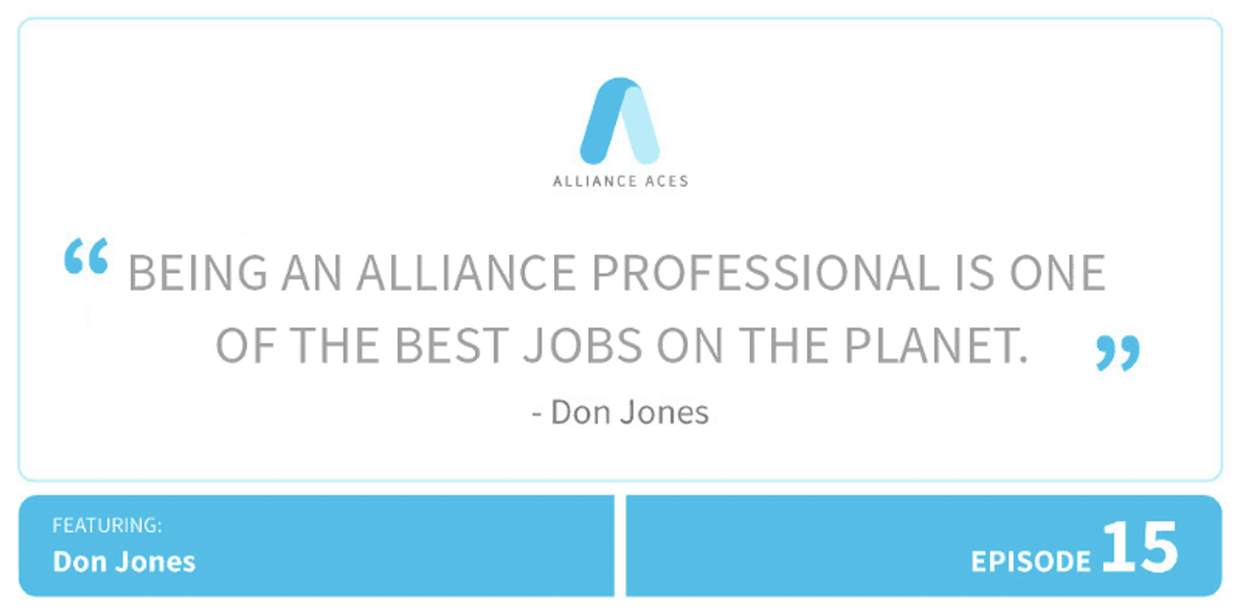 Being an alliance professional is one of the best jobs on the planet.