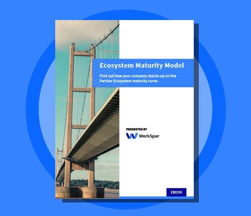 Cover of the Ecosystem Maturity Model ebook from WorkSpan