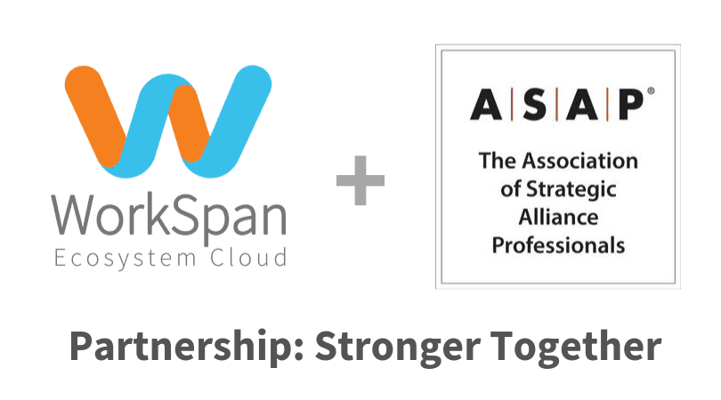 WorkSpan and ASAP logos: "Partnership: Stronger Together"