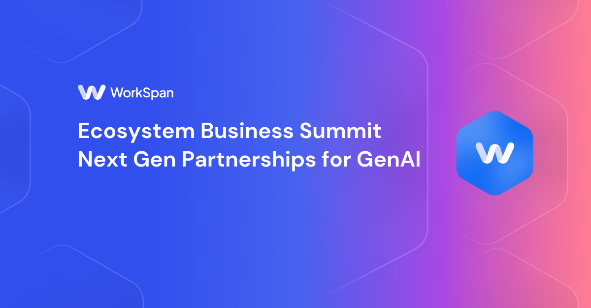 Event banner: Ecosystem Business Summit - Next Gen Partnerships for GenAI
