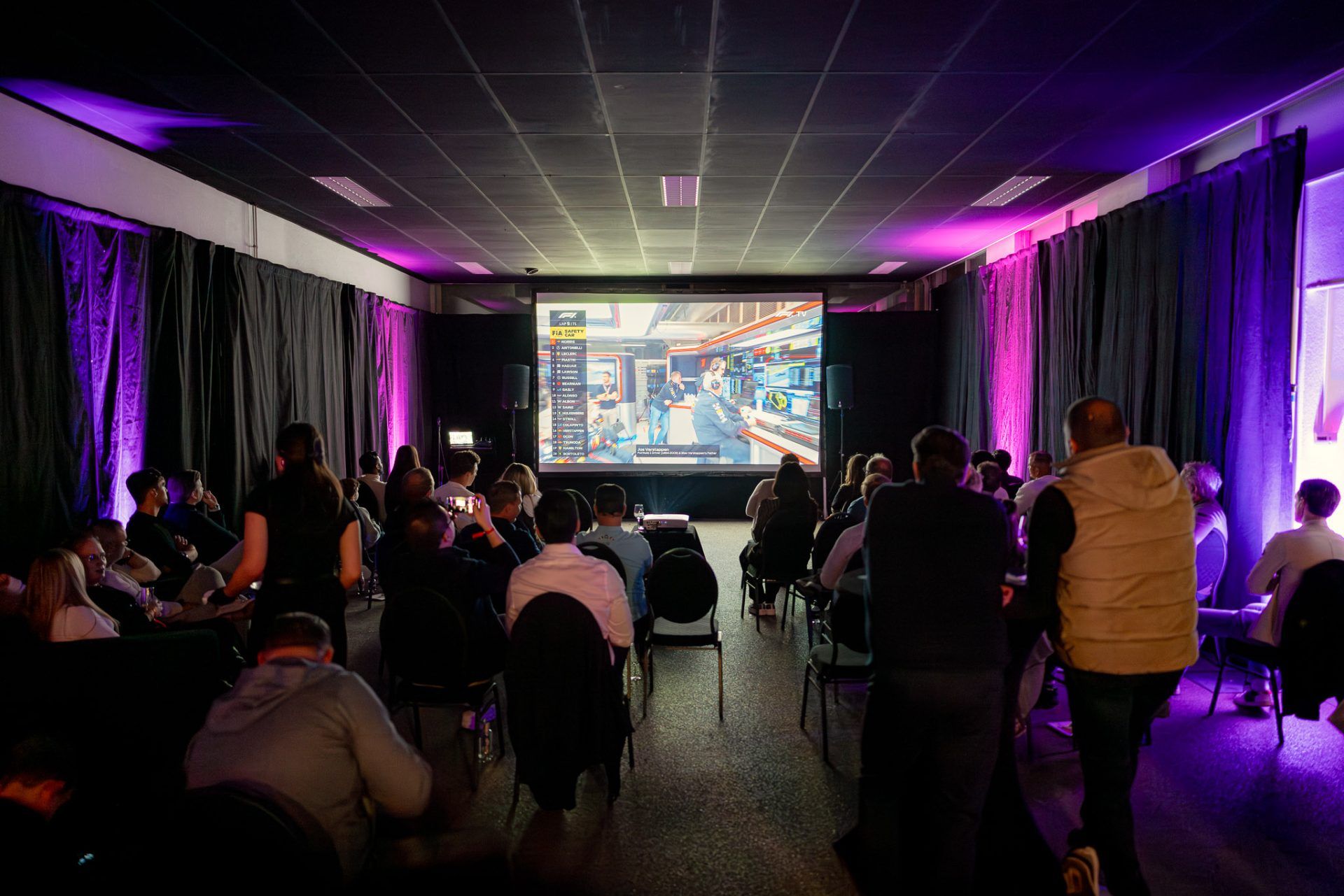 The F1 viewing party at PUUR Leusden banner