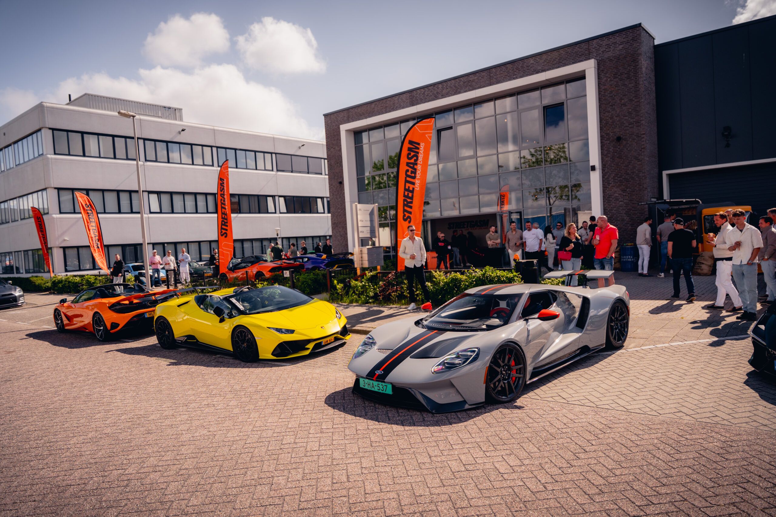 The first edition of the SG Drive banner