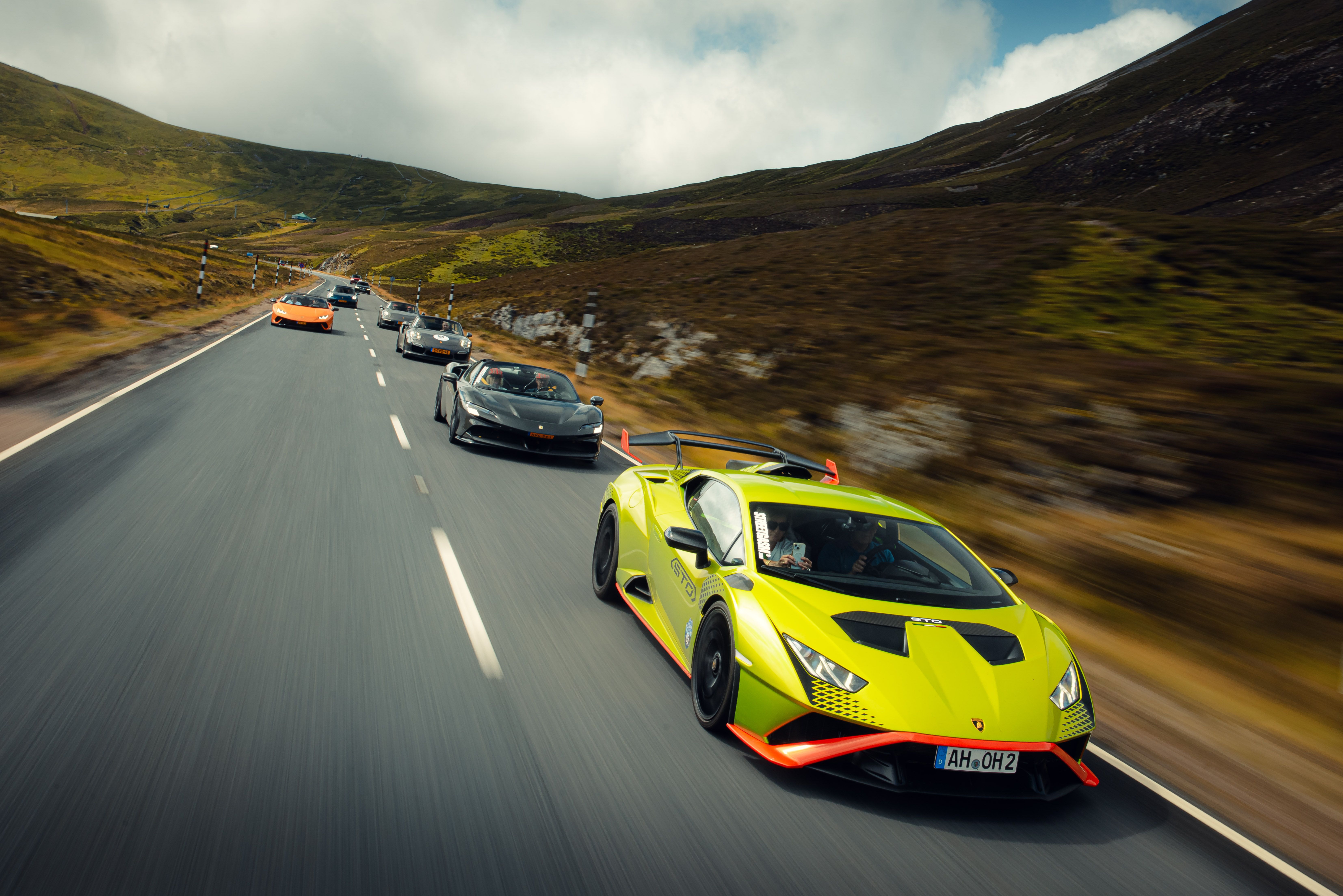 De Lamborghini Huracan STO leidt de supercars