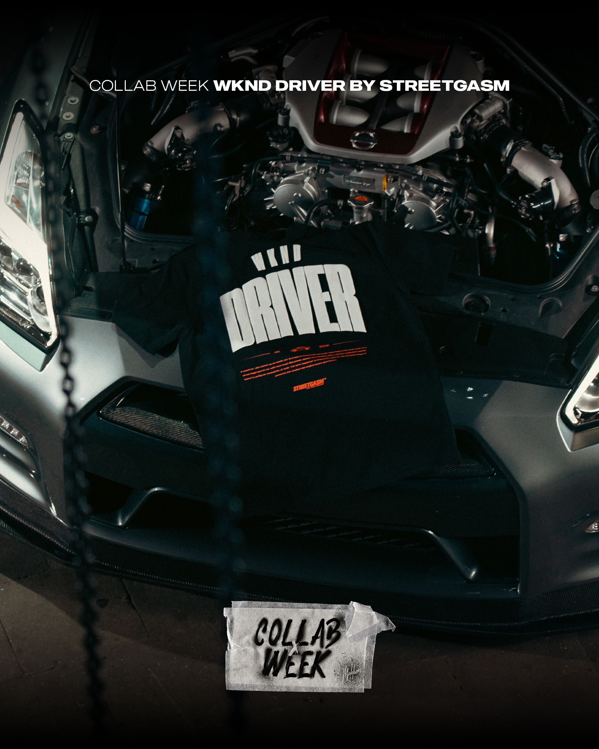 LIVE Now: StreetGasm × Malelions Limited-Edition SHIRT banner