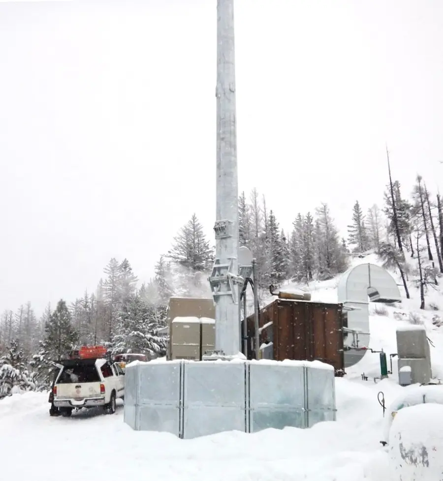 Quick Installation on Wenatchee Mountains