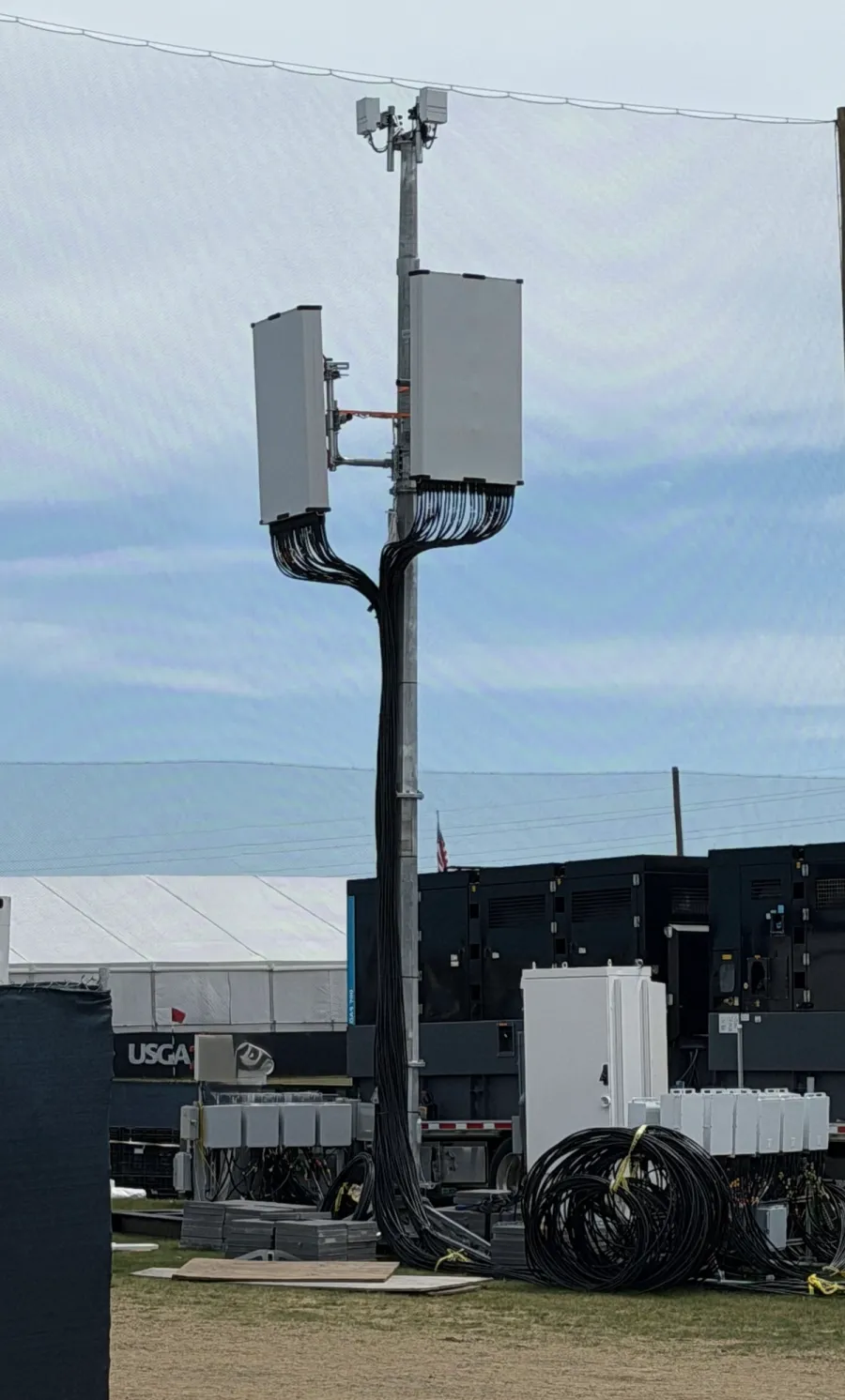 RAPID INSTALLATION FOR AT&T AT THE U.S. OPEN