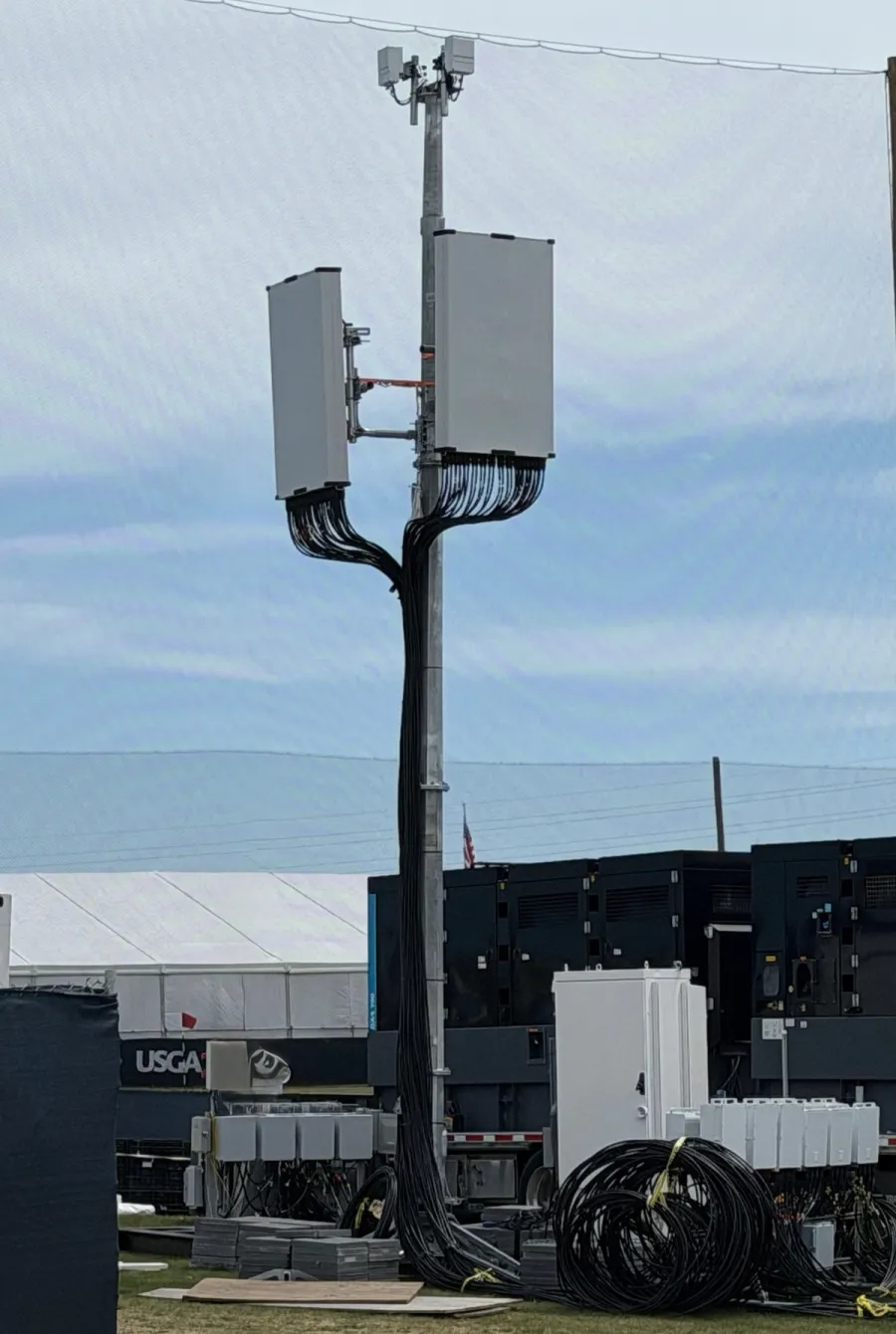 RAPID INSTALLATION FOR AT&T AT THE U.S. OPEN