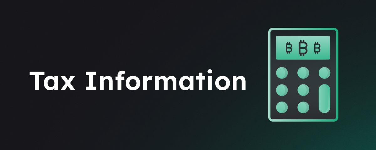 Tax information