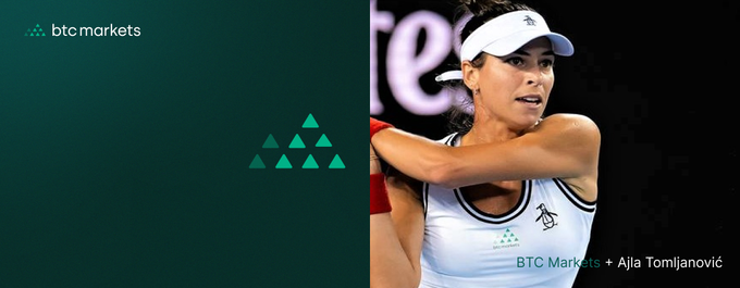 BTC Markets inks sponsorship deal with Australian tennis star Ajla Tomljanović