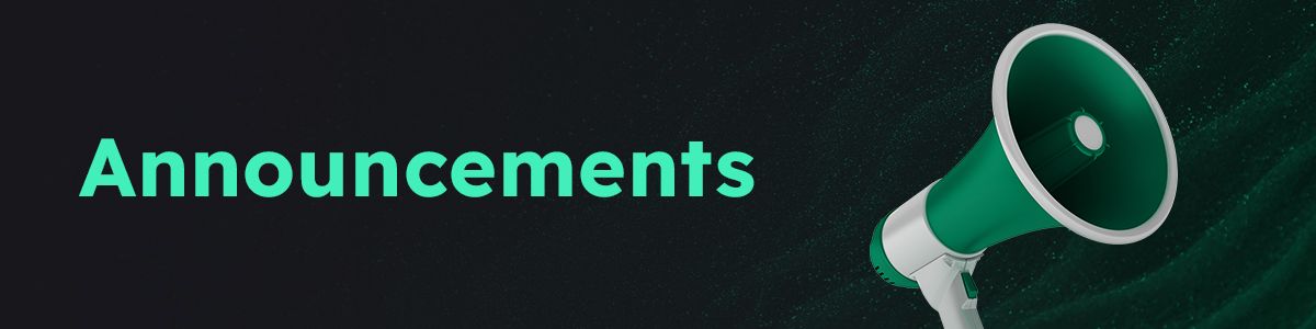 Announcements