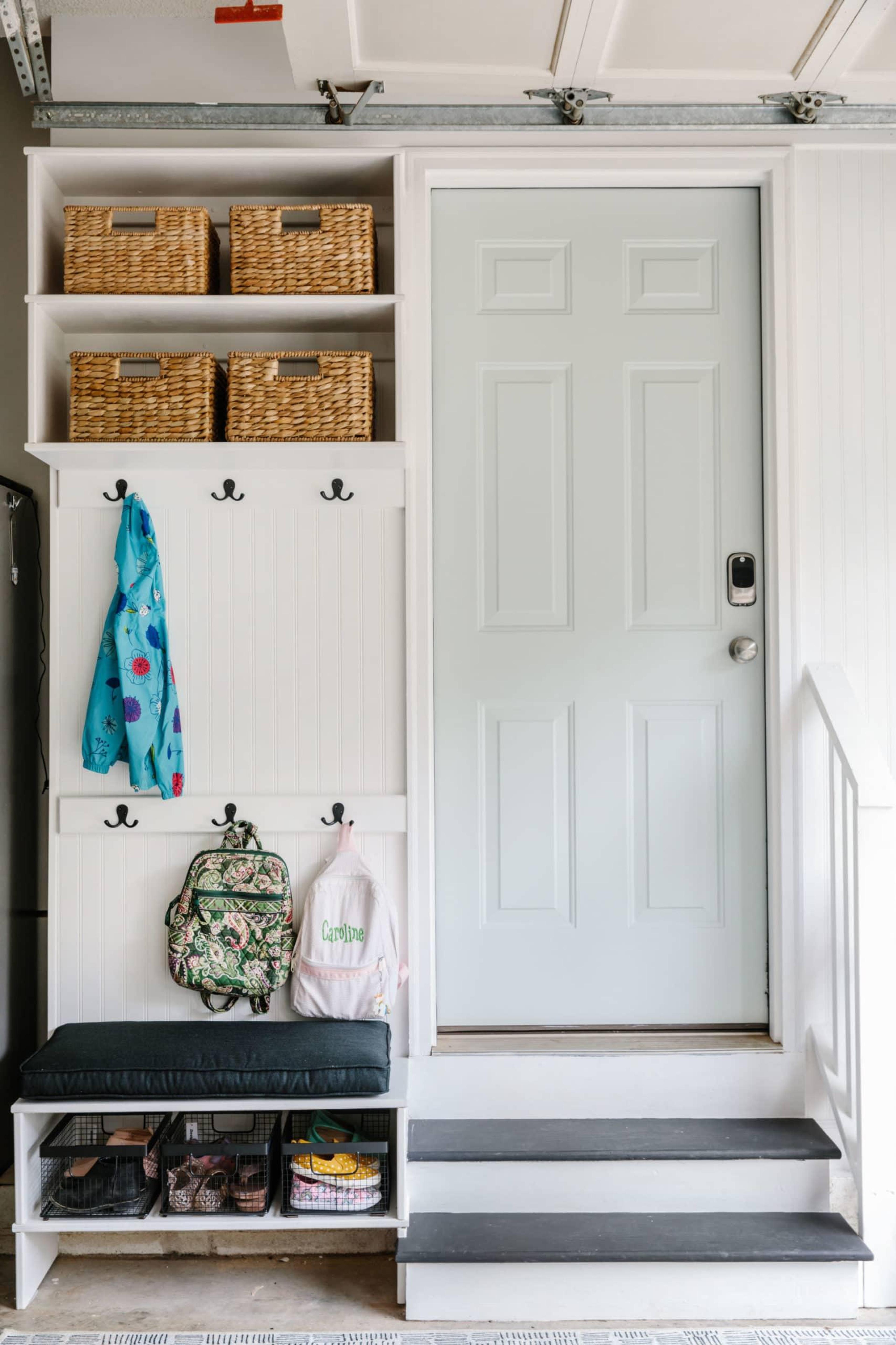 Tips to Create a Living Room Drop Zone | The DIY Playbook