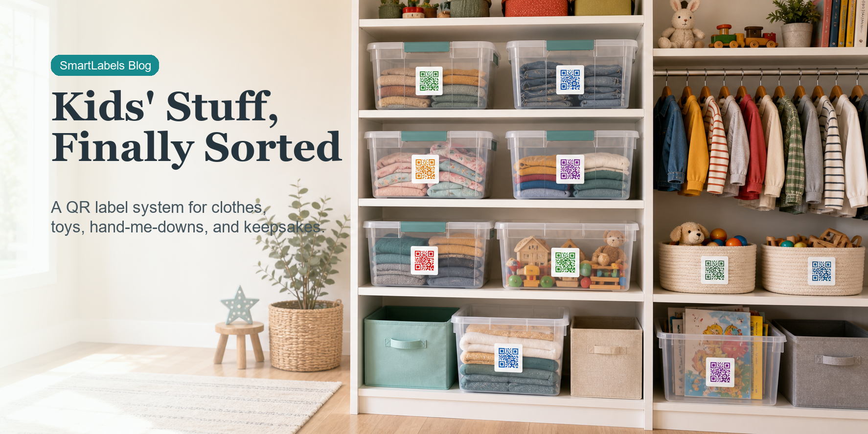 How to Organize Kids' Clothes, Toys, and Keepsakes