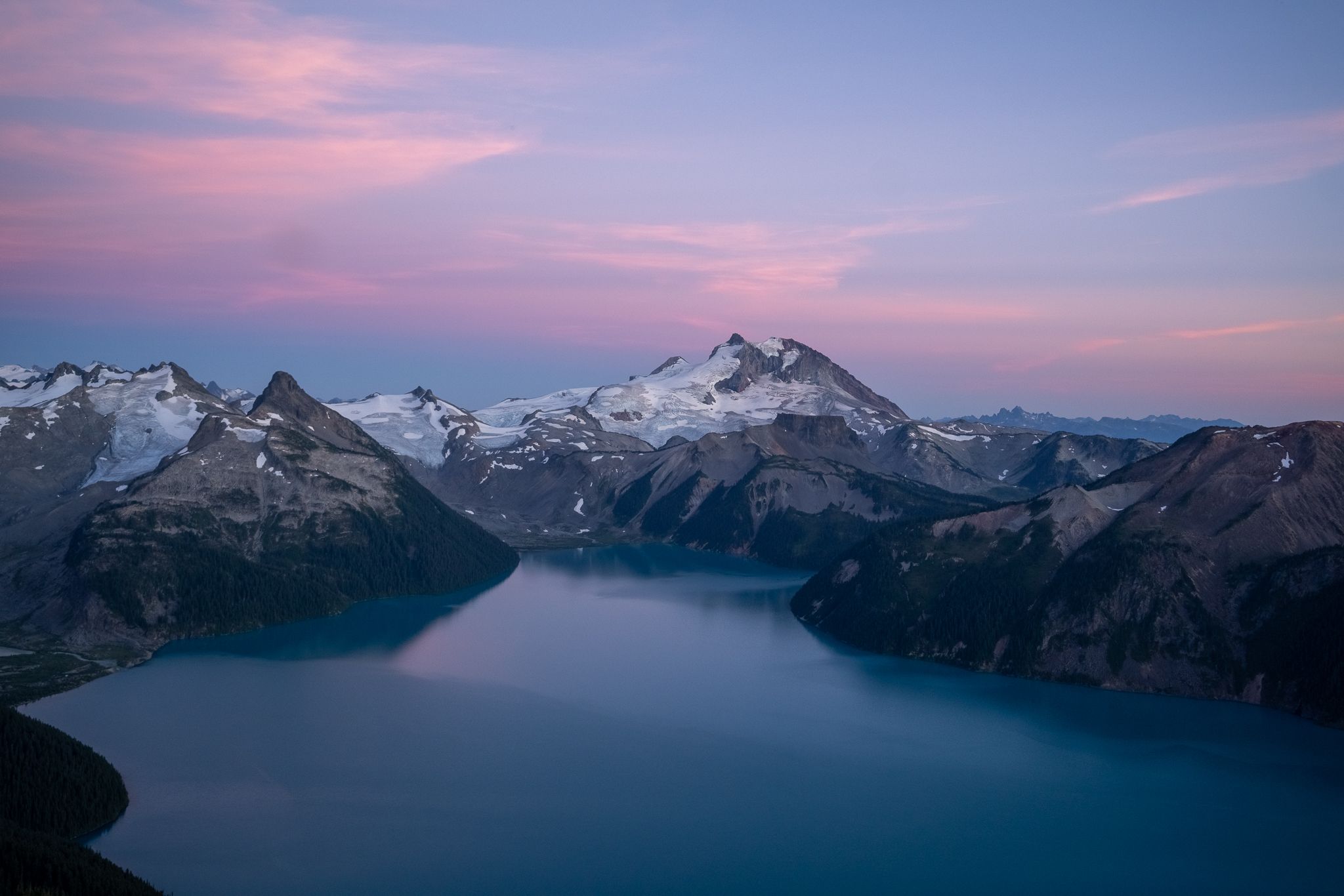 Panorama Ridge Sunset - Garibaldi Provincial Park